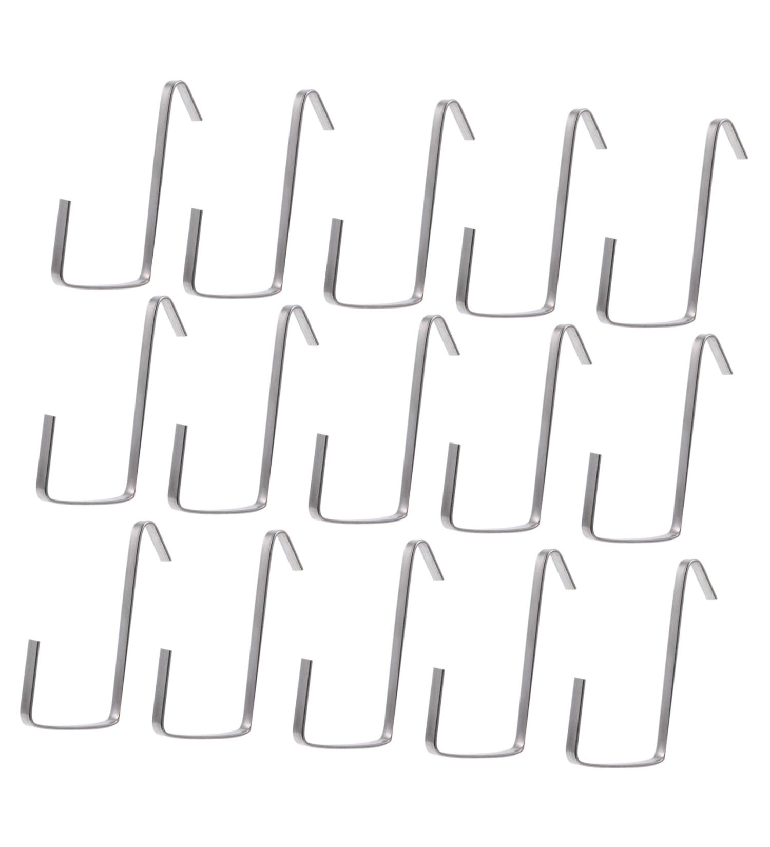 Zerodeko Kitchen Utensil Hooks 40pcs Door Hook Over Door Clothes Hanger Rack Christmas Ornaments Hook Stainless Steel Hook Towel - Buy Online on GoSupps.com