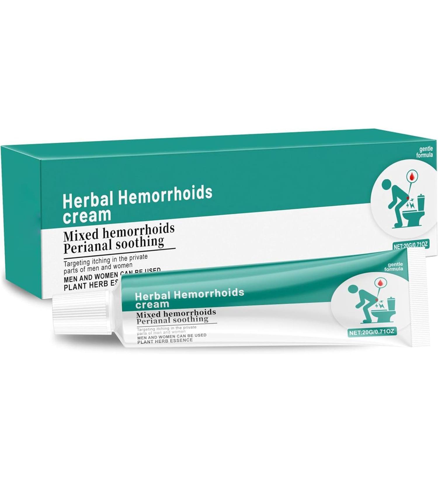 POUWANS Hemorrhoid Cream Quickly Relieves Swelling Pain Burning and Itching Relieve Skin Irritation Suitable for All Skin Types.(0.7Oz) - Buy Online on GoSupps.com