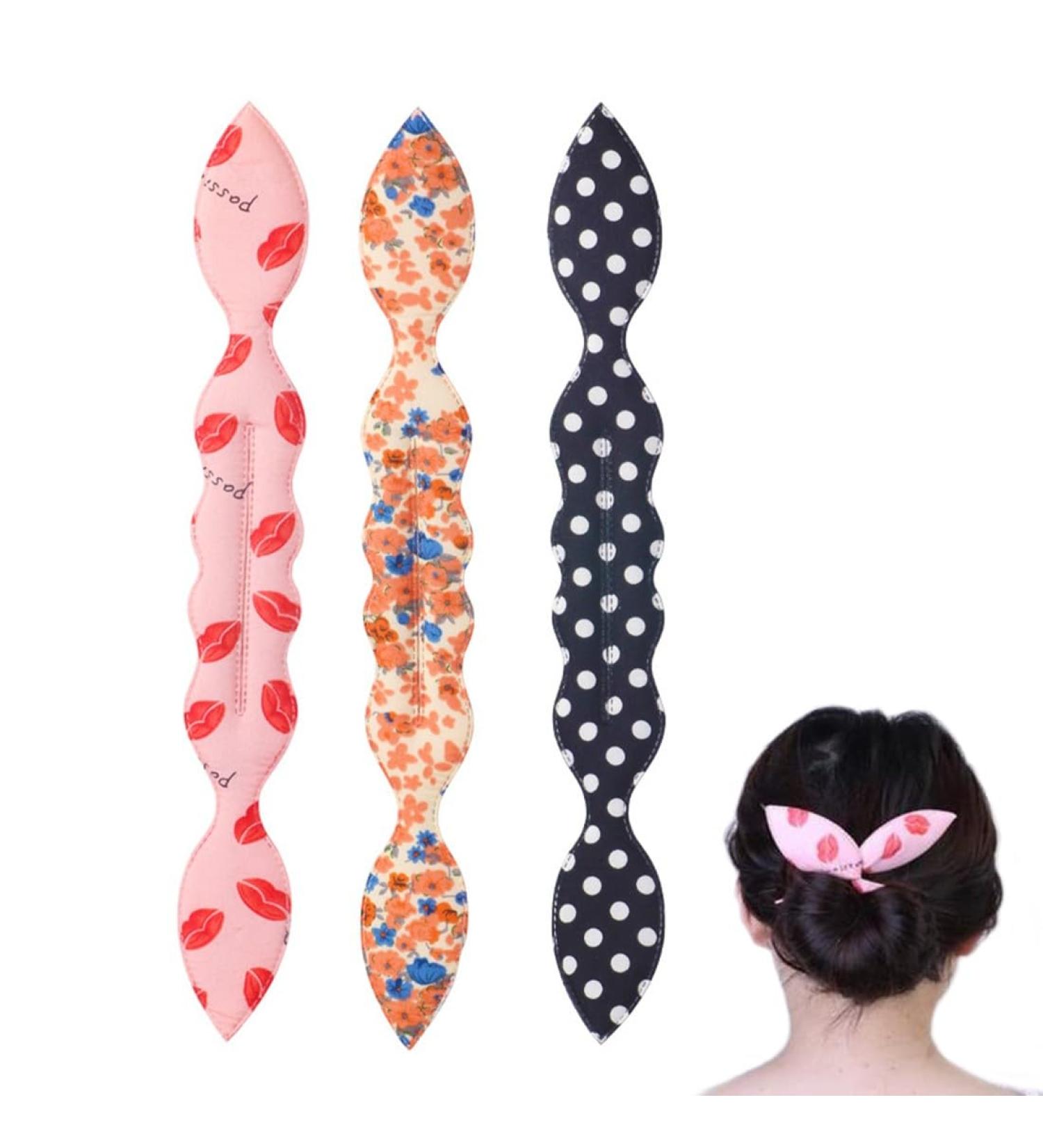 Buy Eodkse Magical Hair Knot Maker - 3-Piece Hair Bun & Twist Tools for Girls & Women | Perfect for Stylish Hairdos - Buy Online on GoSupps.com