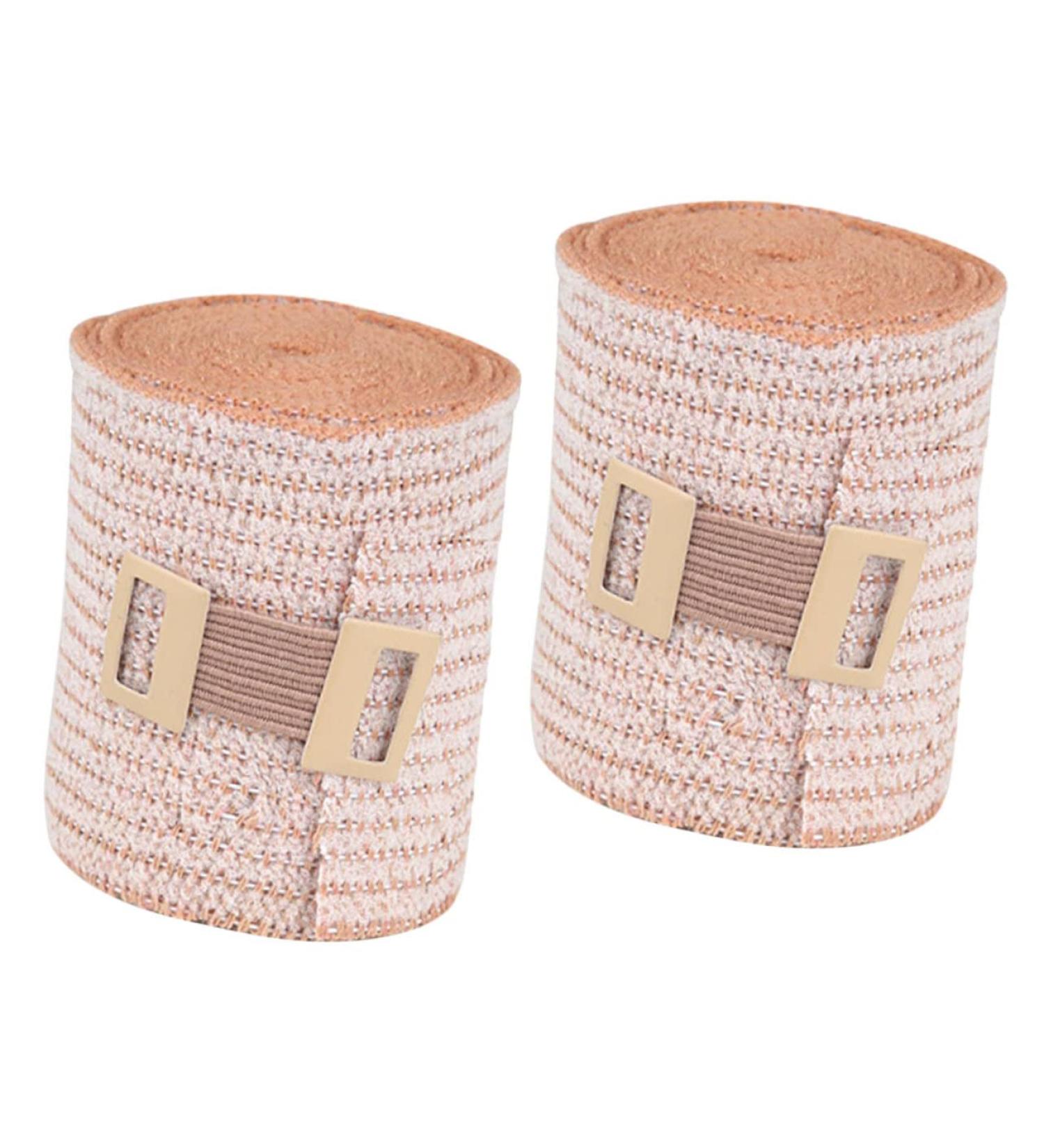 NOLITOY Striped Compression Tape - 2 Rolls | Skin Leg & Foot Wraps Head & Bandaging Supplies for Superior Compression Support - Buy Online on GoSupps.com
