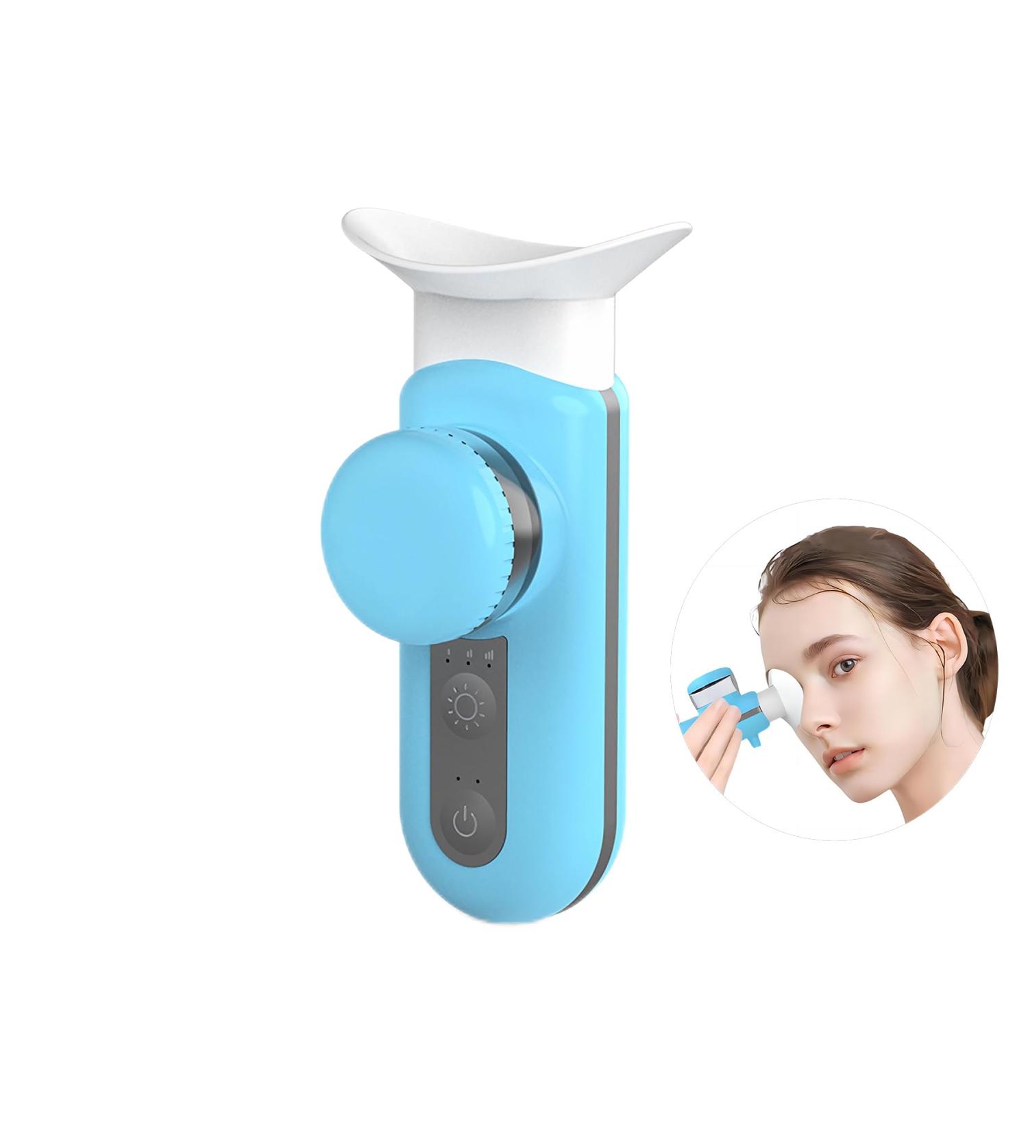 LIZICH Heated Eye Mist Sprayer for Dry Eyes Rechargeable Eye Mister with Moist Heat to Relief MGD Blepharitis Stye Chalazion Portable Heated Eye Steamer for Eye Skin Care in Office Or Travel - Buy Online on GoSupps.com