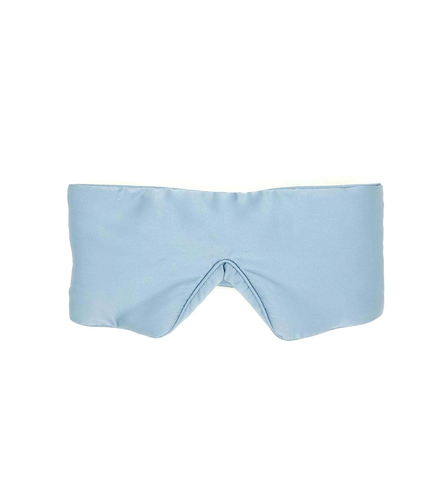 Phoenix Finest 100% Mulberry Silk Wrap Around Sleeping Eye Mask - Smoky Blue - Buy Online on GoSupps.com