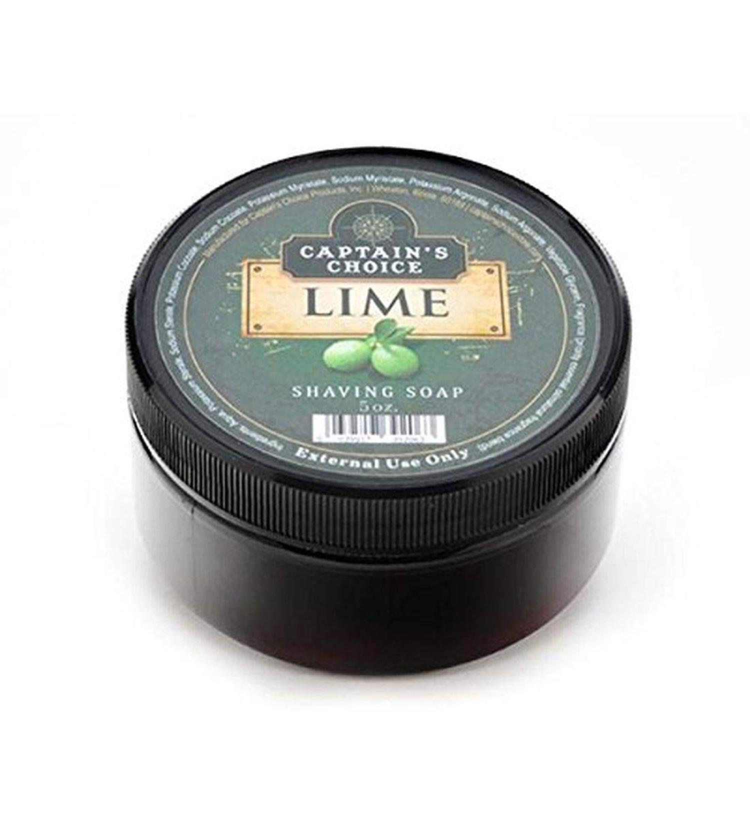 Captain's Choice Lime Shaving Soap 5 Ounce