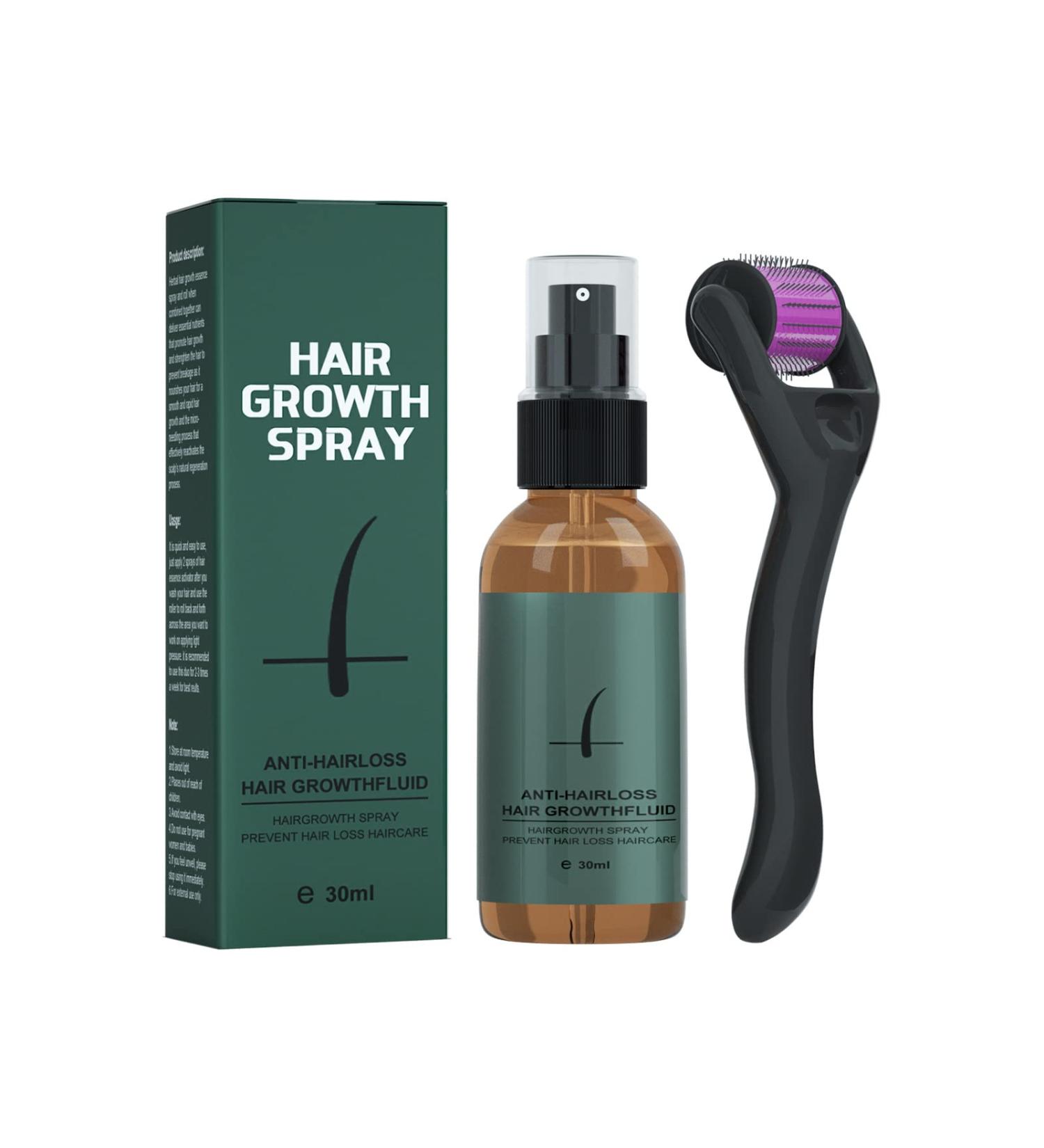 Beard Growth Kit for Men - Beard Roller, Oil, Balm, Styling Comb Set C - Perfect Birthday Father's Gift for Him - Buy Online on GoSupps.com