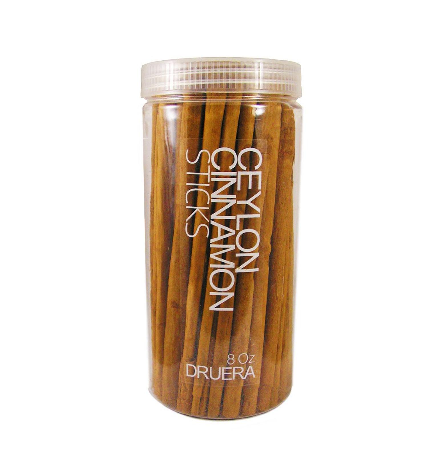 Dru Era Pure Ceylon Cinnamon Sticks 8 Pieces (227 GR) - Shipped Directly from Ceylon - Buy Online on GoSupps.com