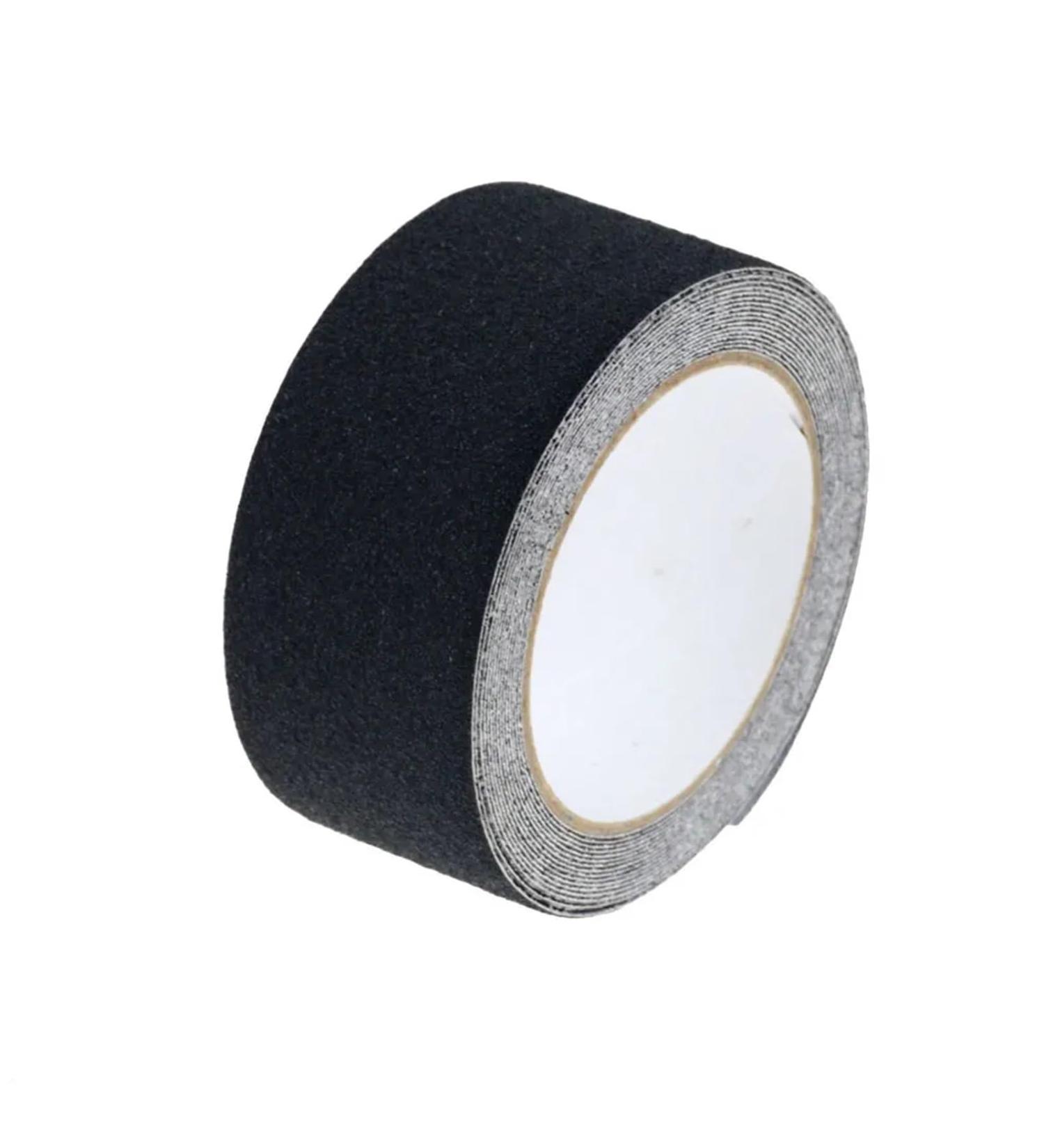 Hazard Tape Anti Slip Tape Stair Floor Strong Grip Black Yellow Safe Walking Non Slip Matte Tapes(Black) - Buy Online on GoSupps.com