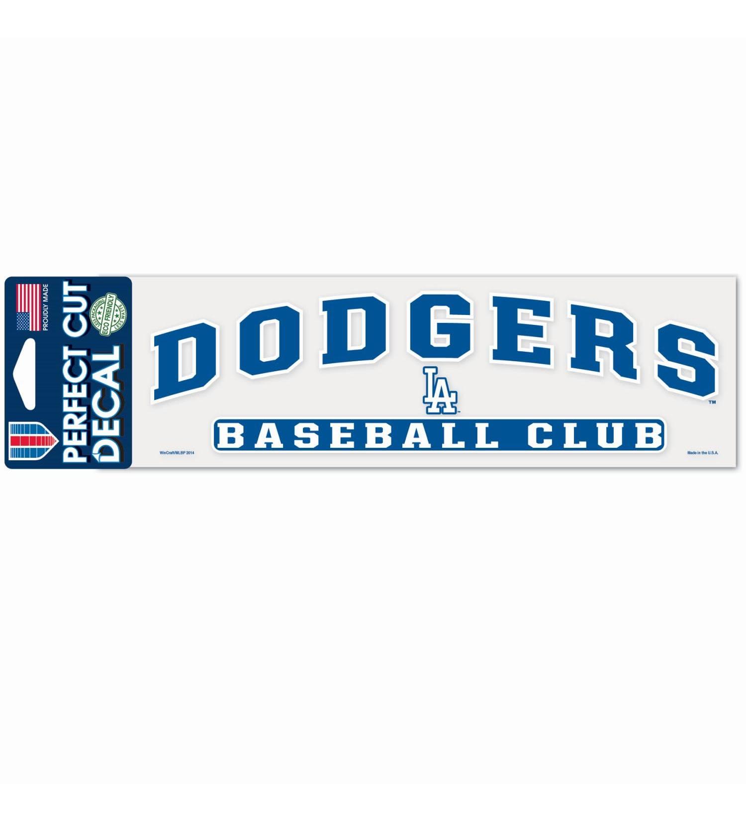 Wincraft MLB Perfect Cut Sticker 8x25cm Los Angeles Dodgers