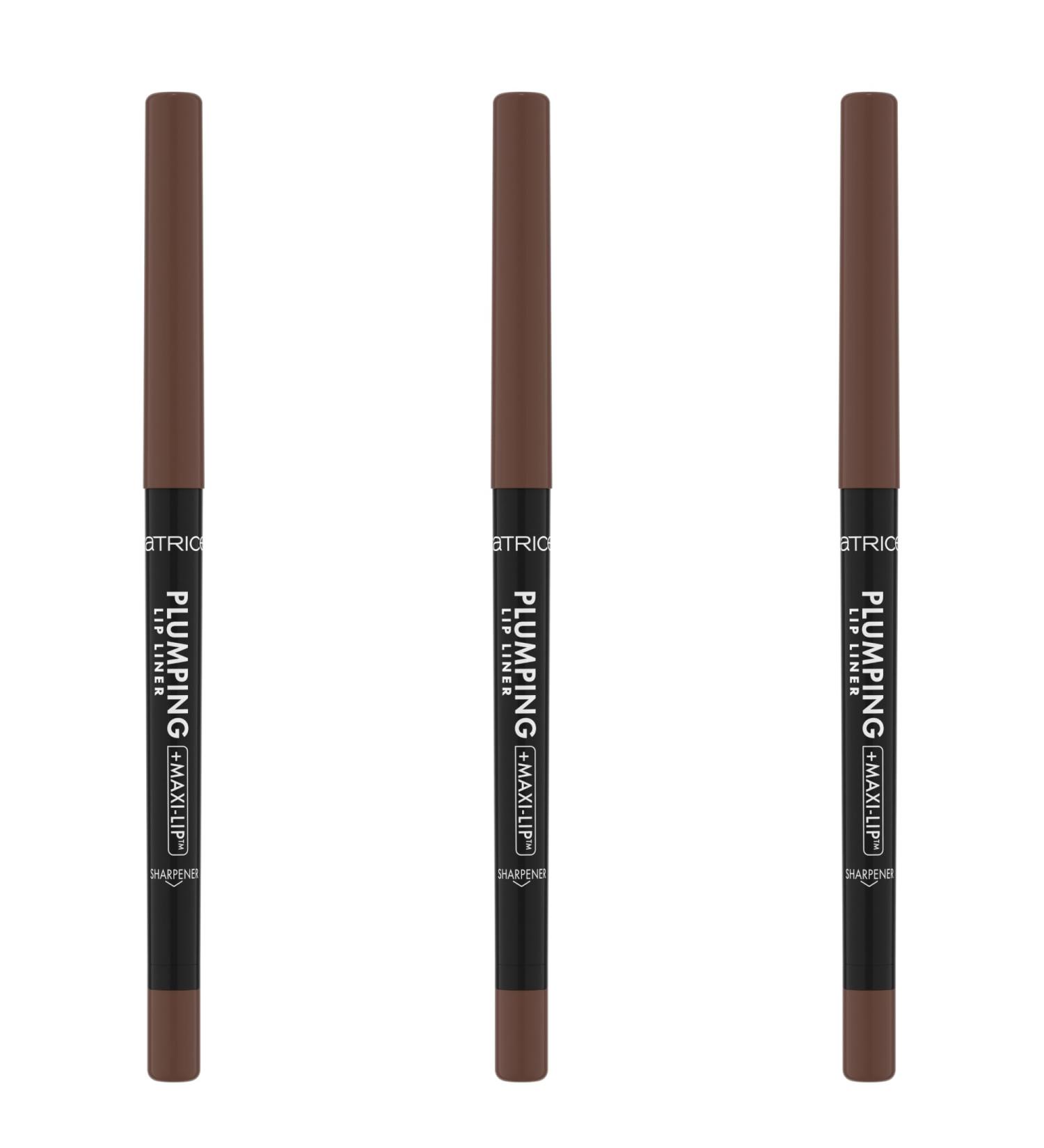 Catrice Clumsy Lip Liner No. 170 - Vegan Waterproof Long-Lasting Brown Lip Liner | 3-Pack Chocolate Lover | Moisturizing & Matte for Intensive Color - Buy Online on GoSupps.com