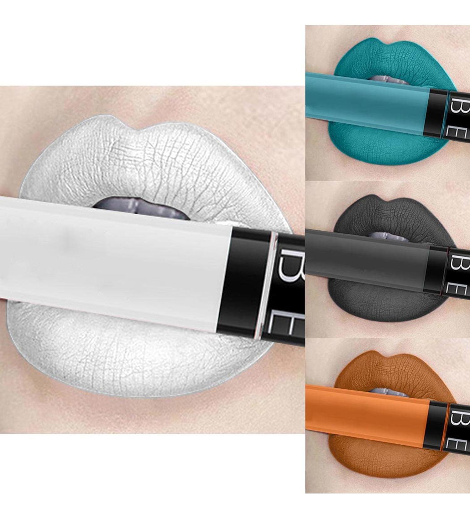 Edanta Kilshye Matte Lipstick - High Pigmented Waterproof Velvet Cream Lip Gloss in White 27 | Beauty Makeup for Women and Girls - Buy Online on GoSupps.com