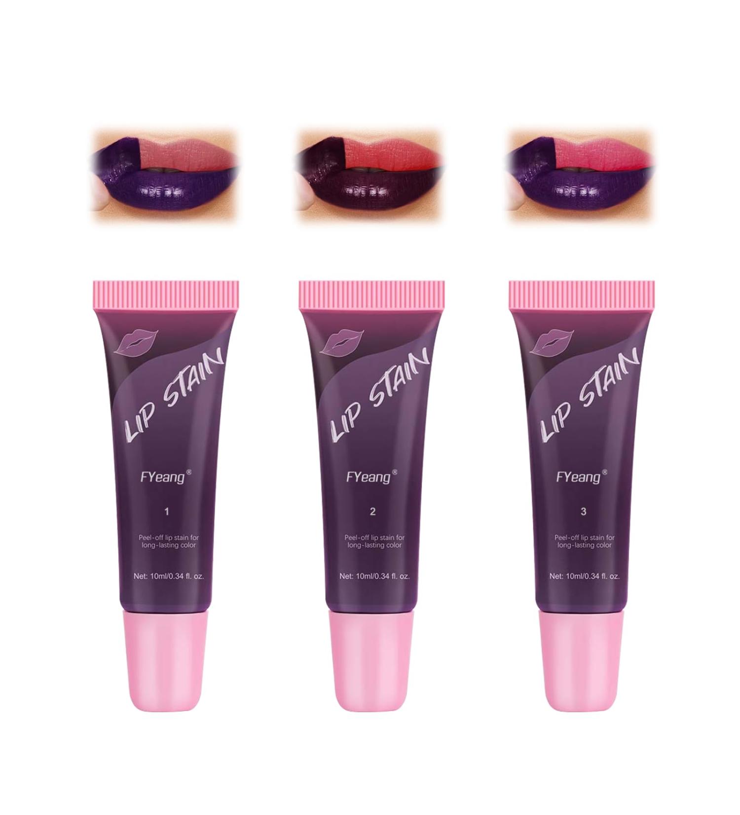 Fengyang Matt Lip Stain Peel Off Lip Jam Hydrating Lip Gloss Easy Peel Lip Gloss lippenstift glinsterend glanzend opvullende lipgloss - Buy Online on GoSupps.com