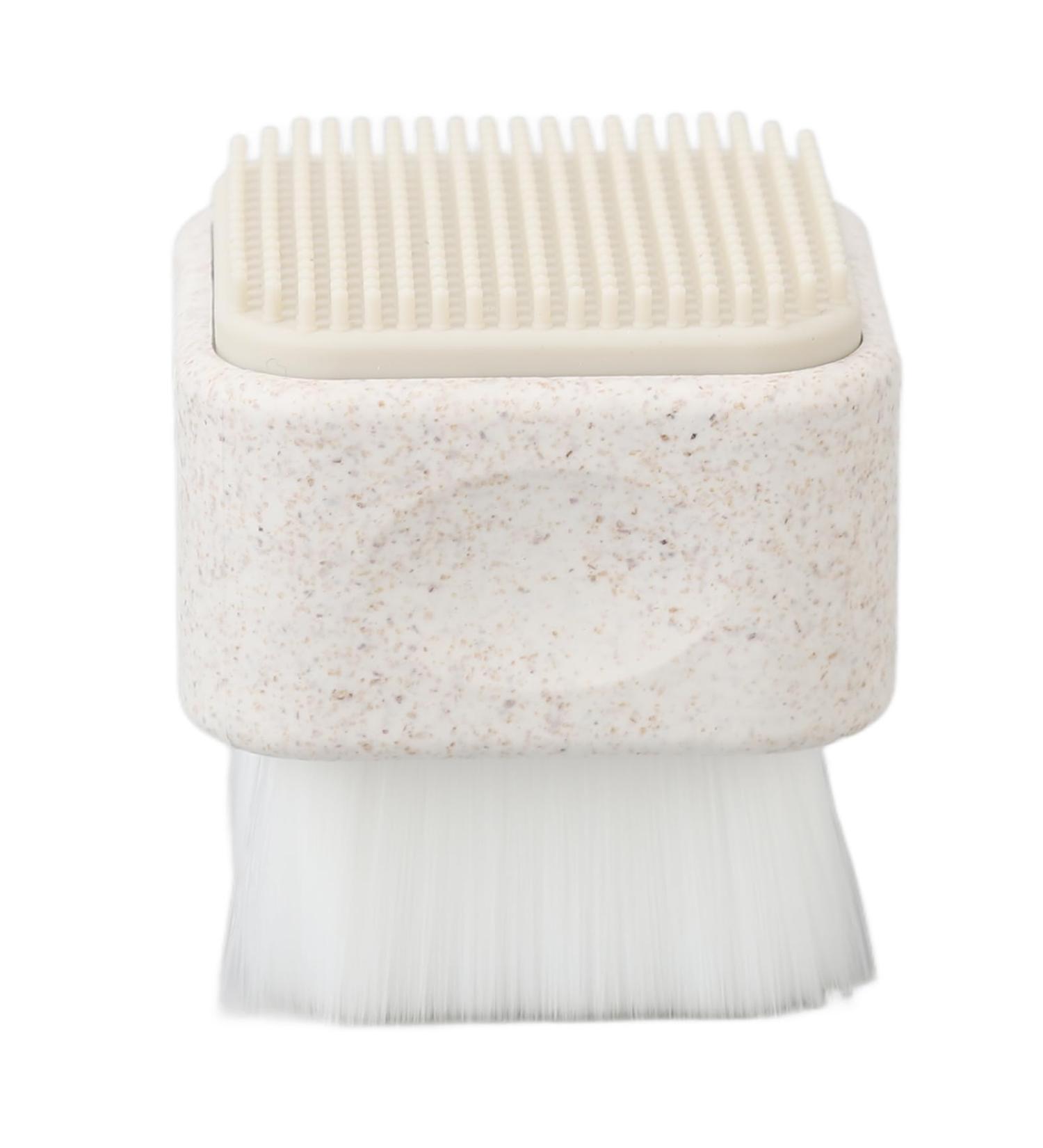 Deep Cleaning Double Sided Face Scrubber Massaging Skin Brush Portable Silicone Facial Cleansing Tool for Blackhead Removal and Exfoliation - Buy Online on GoSupps.com