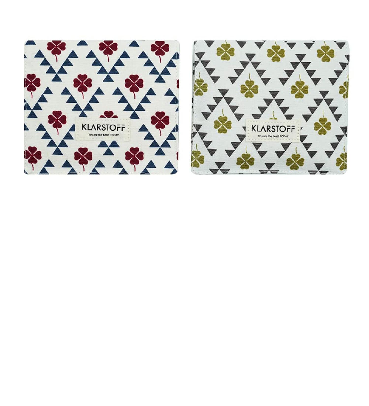 Sanitary Napkin Storage Pouch for Women - Portable Cotton Bag for Menstrual Cups, Nursing Pads - Pack of 2 - Buy Online on GoSupps.com