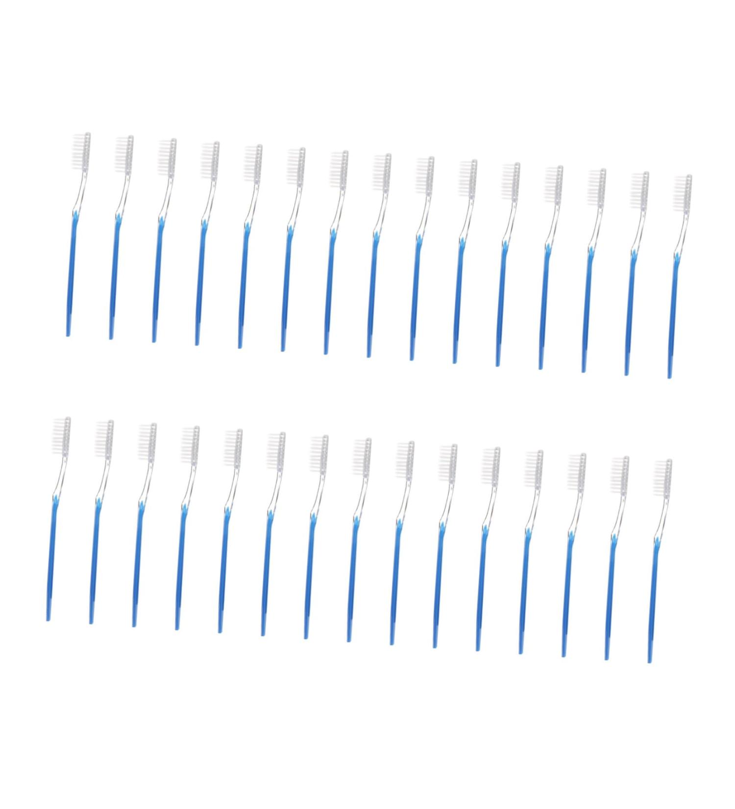 ULTECHNOVO 150 pcs Disposable Toothbrushes - Sensitive Dental Equipment for Kids - Plastic Toothbrushes for Safe Oral Care - Buy Online on GoSupps.com