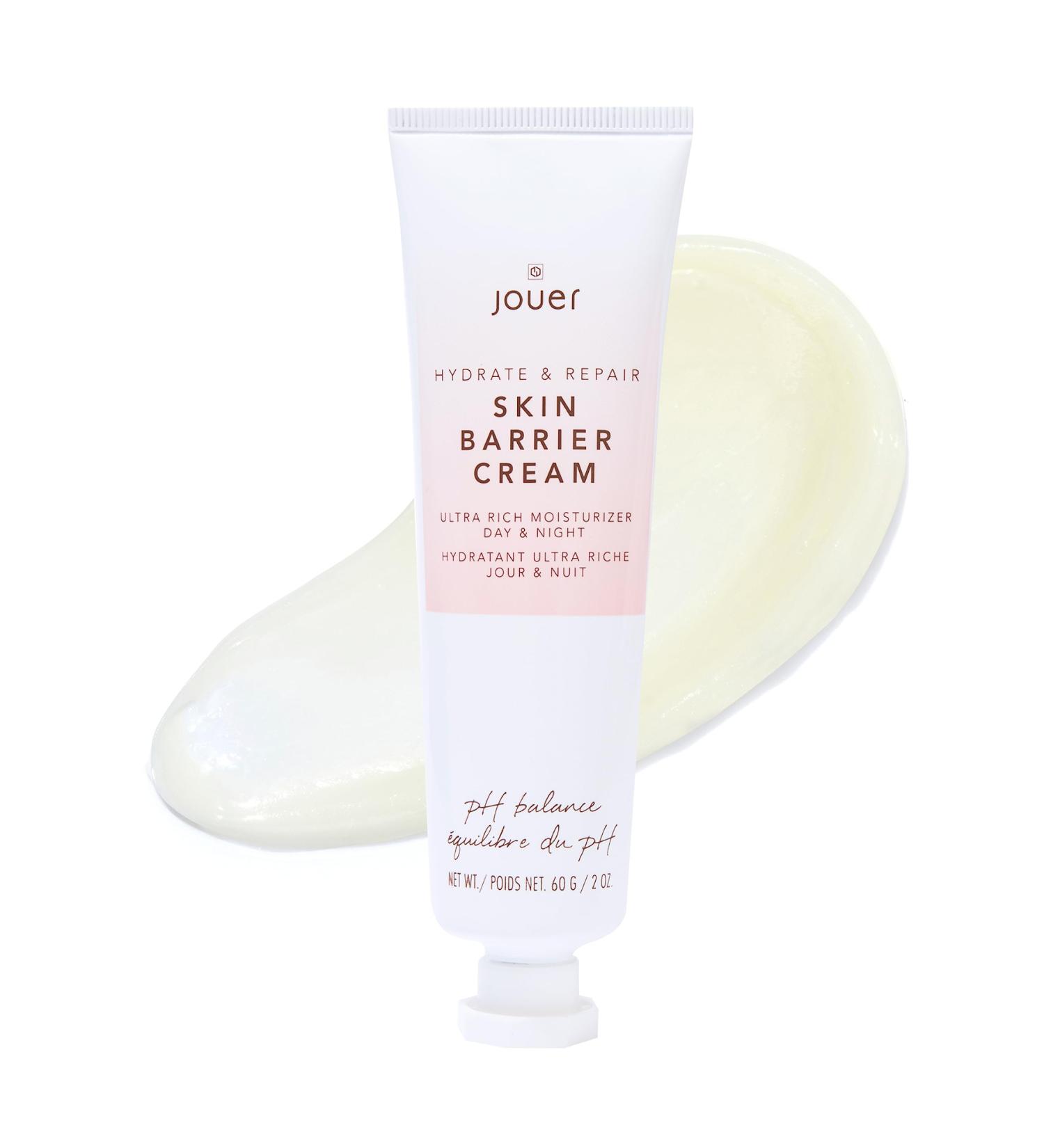 Jouer 2 oz Skin Barrier Cream - Ultra Rich Moisturizer for Day & Night | pH Balanced, Paraben-Free, Gluten & Cruelty Free | Vegan Friendly - Buy Online on GoSupps.com