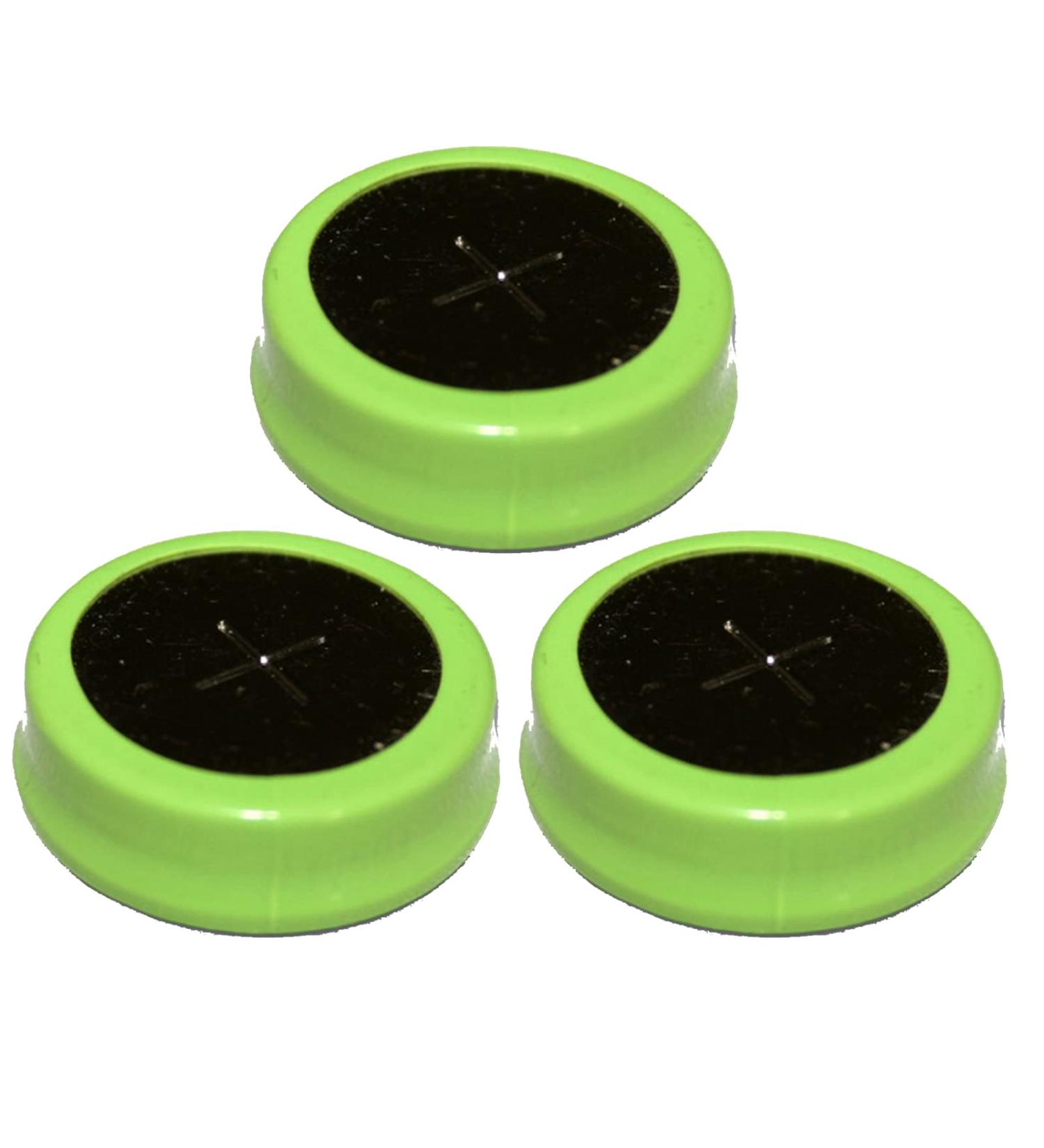 3pcs 1.2V Assembly Cell Flat Top Rechargeable Battery 80mAh NiMH