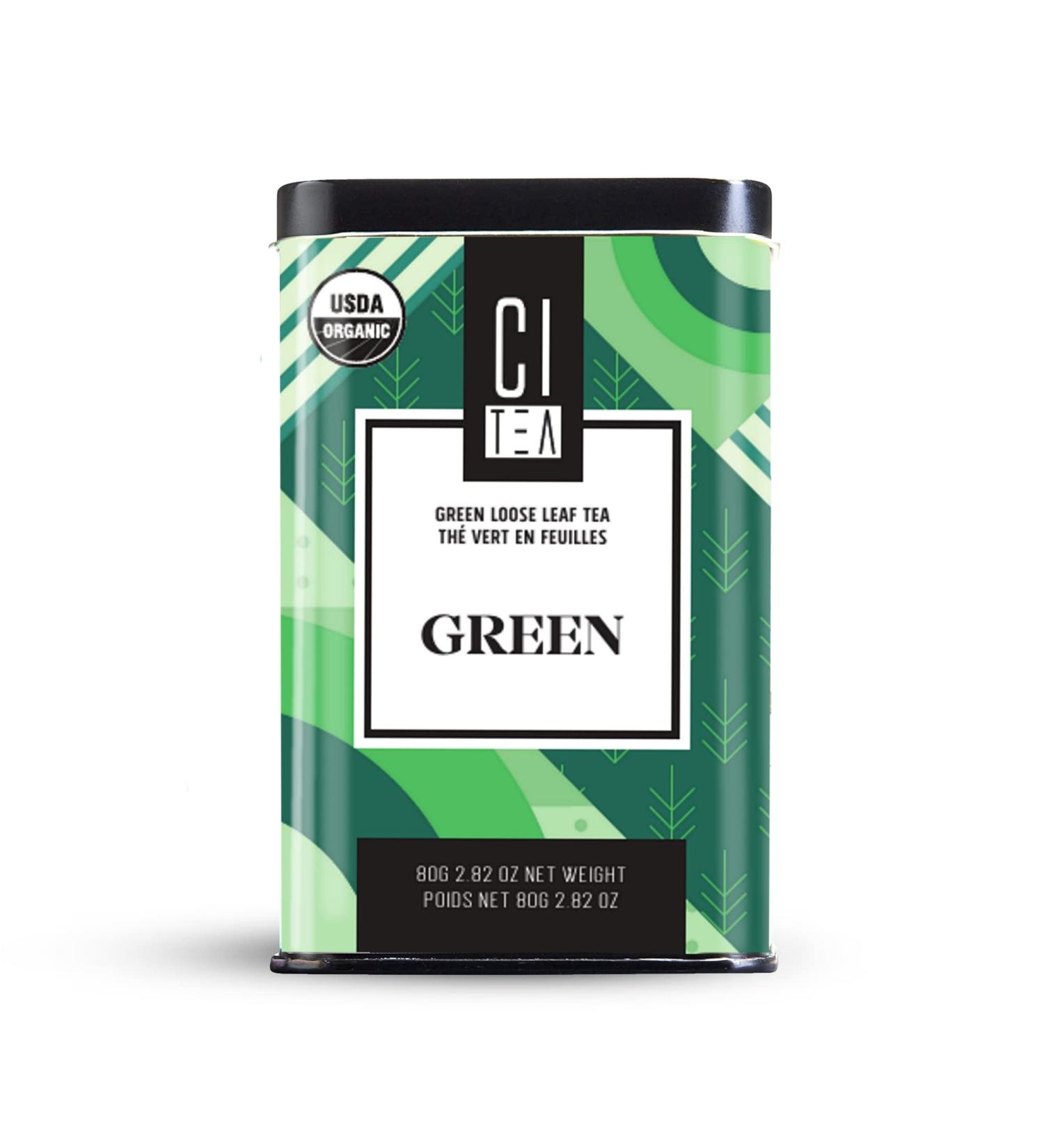 Green Tea Organic Pure Loose Leaf Green Tea - 80g - Citea (Green 80 g) Green 80 g - Buy Online on GoSupps.com