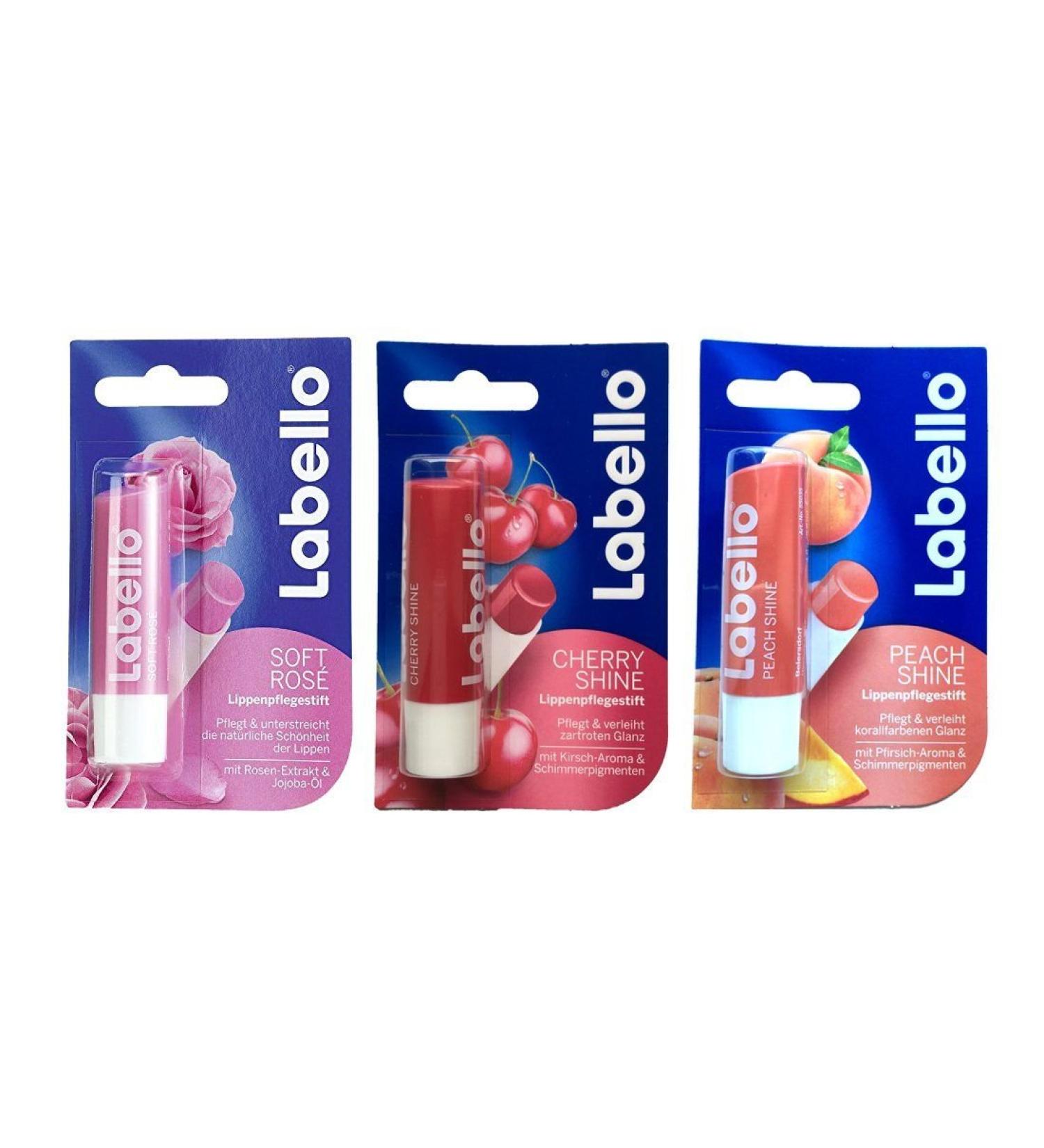 Labello Lip Balm - Soothing & Softening Formula | International Shipping Available - Buy Online on GoSupps.com