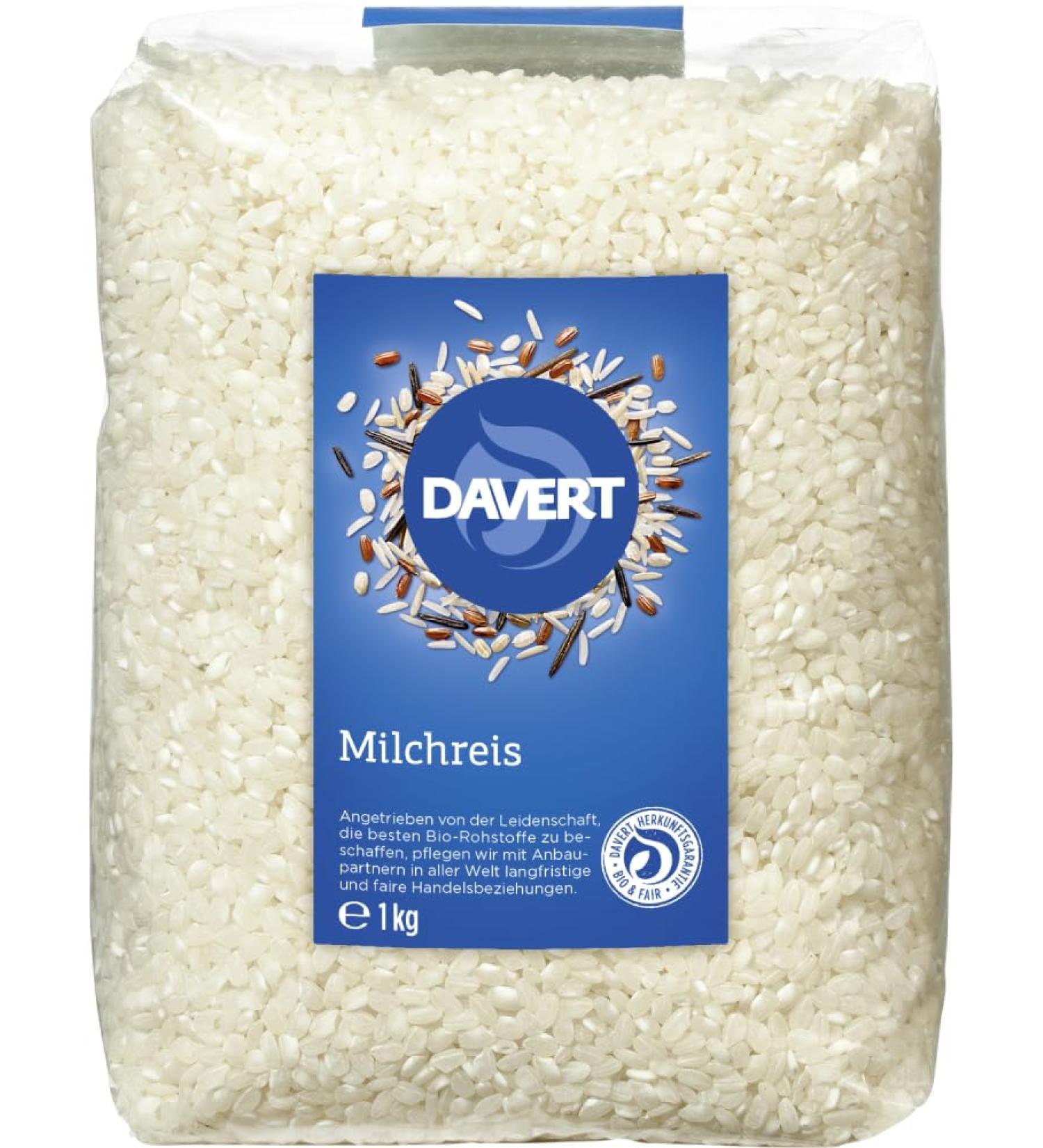 Davert - Riz pour riz au lait*