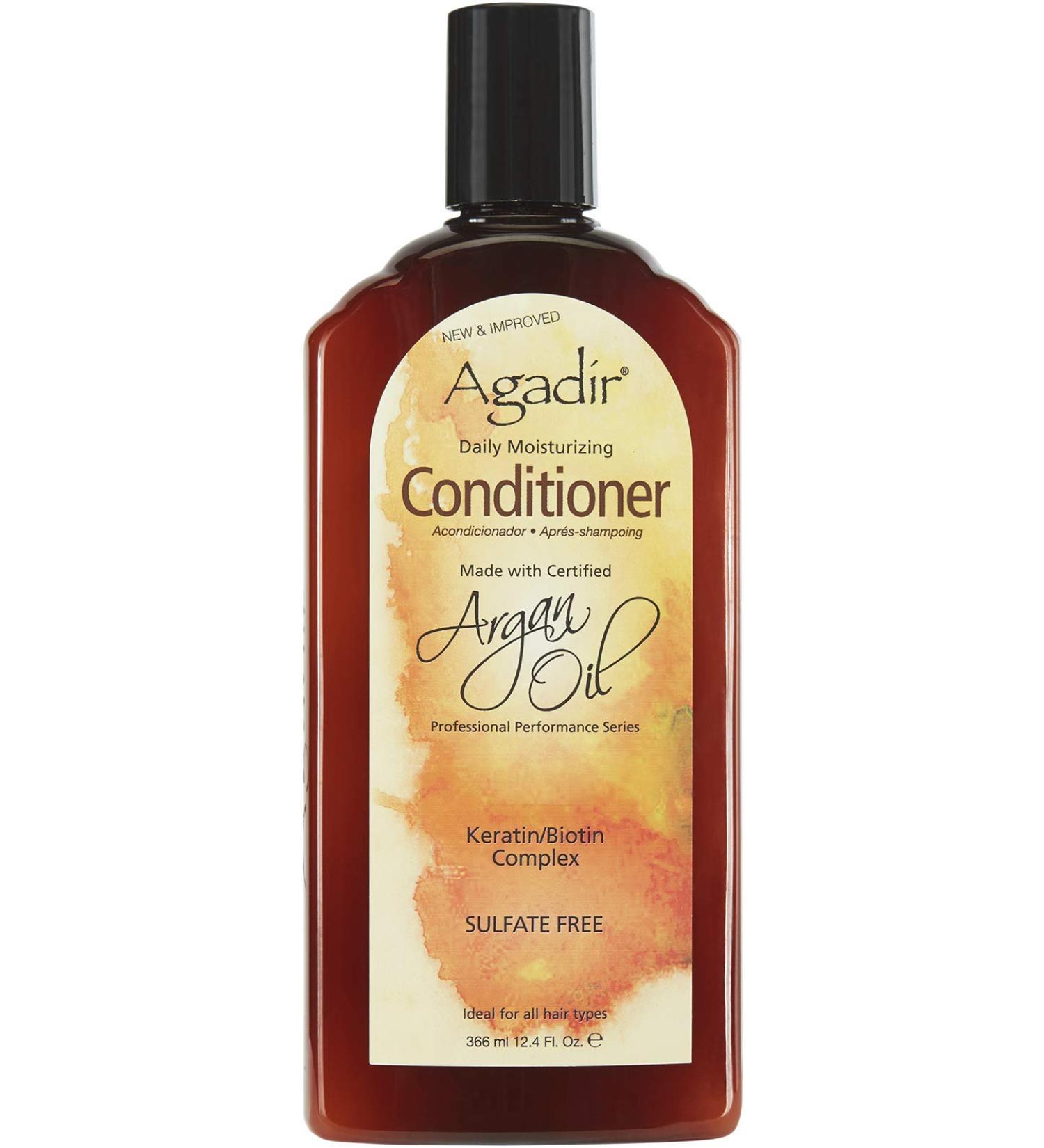 Agadir Argan Oil Daily Moisturizing Conditioner - Sulfate Free, 12.4 fl oz - Buy Online on GoSupps.com