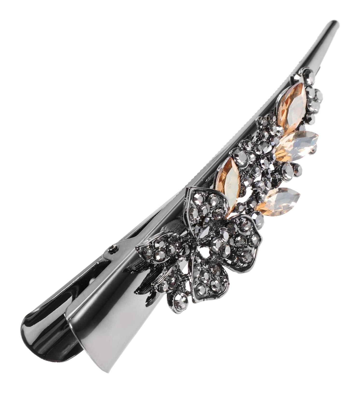minkissy Hair Clips for Girls Hair Jewelry Girls Hair Accessories Vintage Hair Accessories Prom Hair Clips Hair Clips for Women Hair Clips Decoration Back of Head Metal Miss Crystal - Buy Online on GoSupps.com