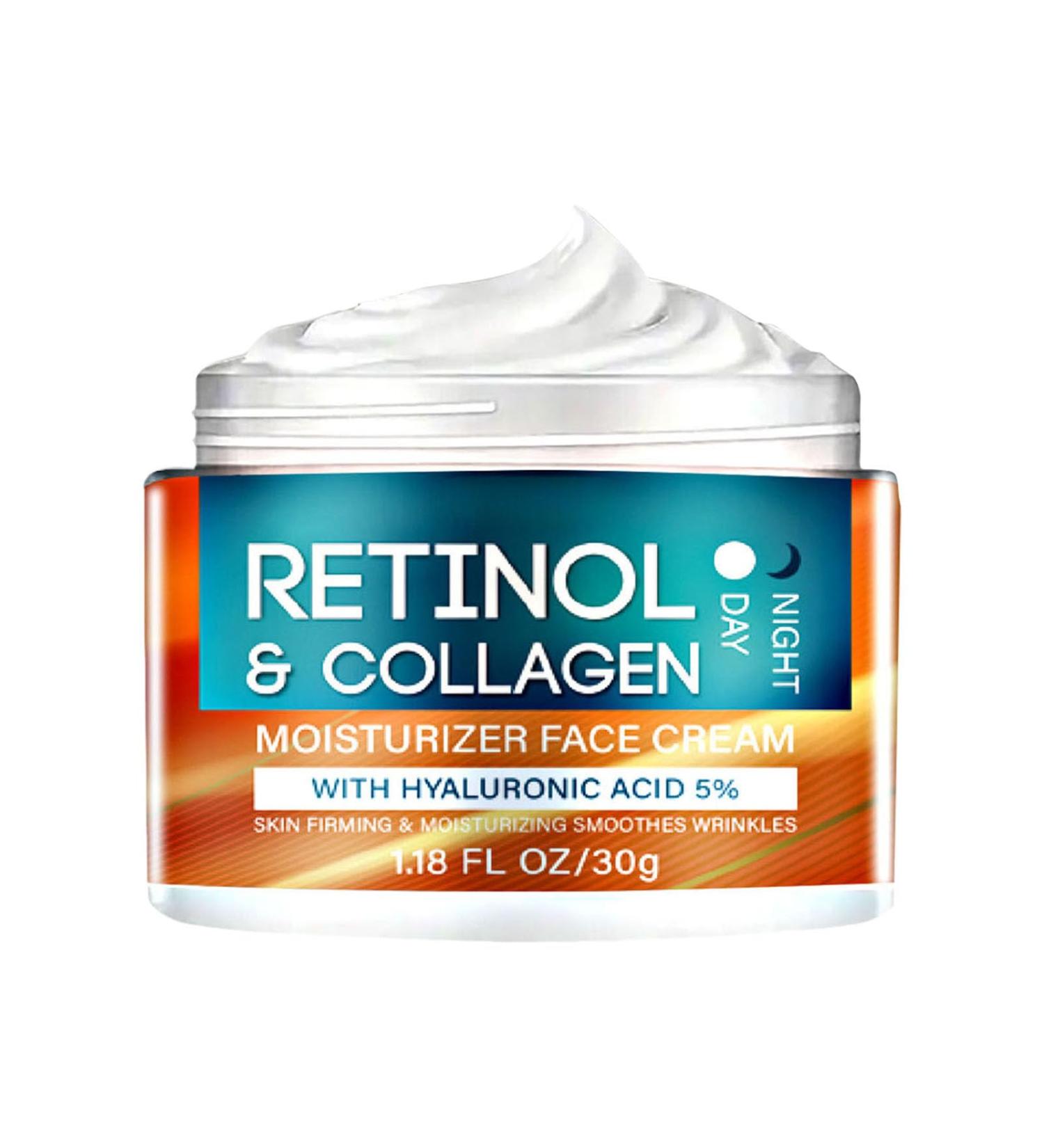 Rubu22a Antiaging Face Moisturizer Collagen Cream Instant Face Lift Cream for Skin Firming and Strengthening Wrinkle Smoother for Women and Men 1 - Buy Online on GoSupps.com