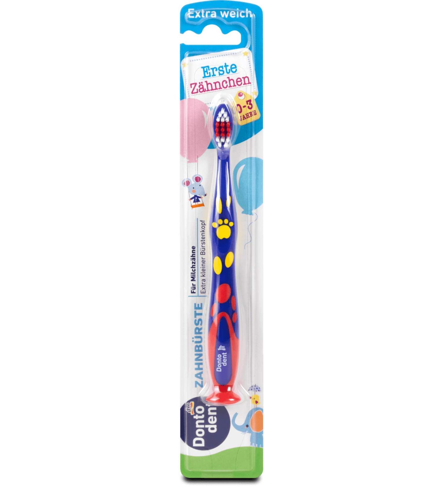 Dontodent Toothbrush for First Teeth - Extra Soft 1 Piece | Gentle Care for Babies | International Shipping Available - Buy Online on GoSupps.com