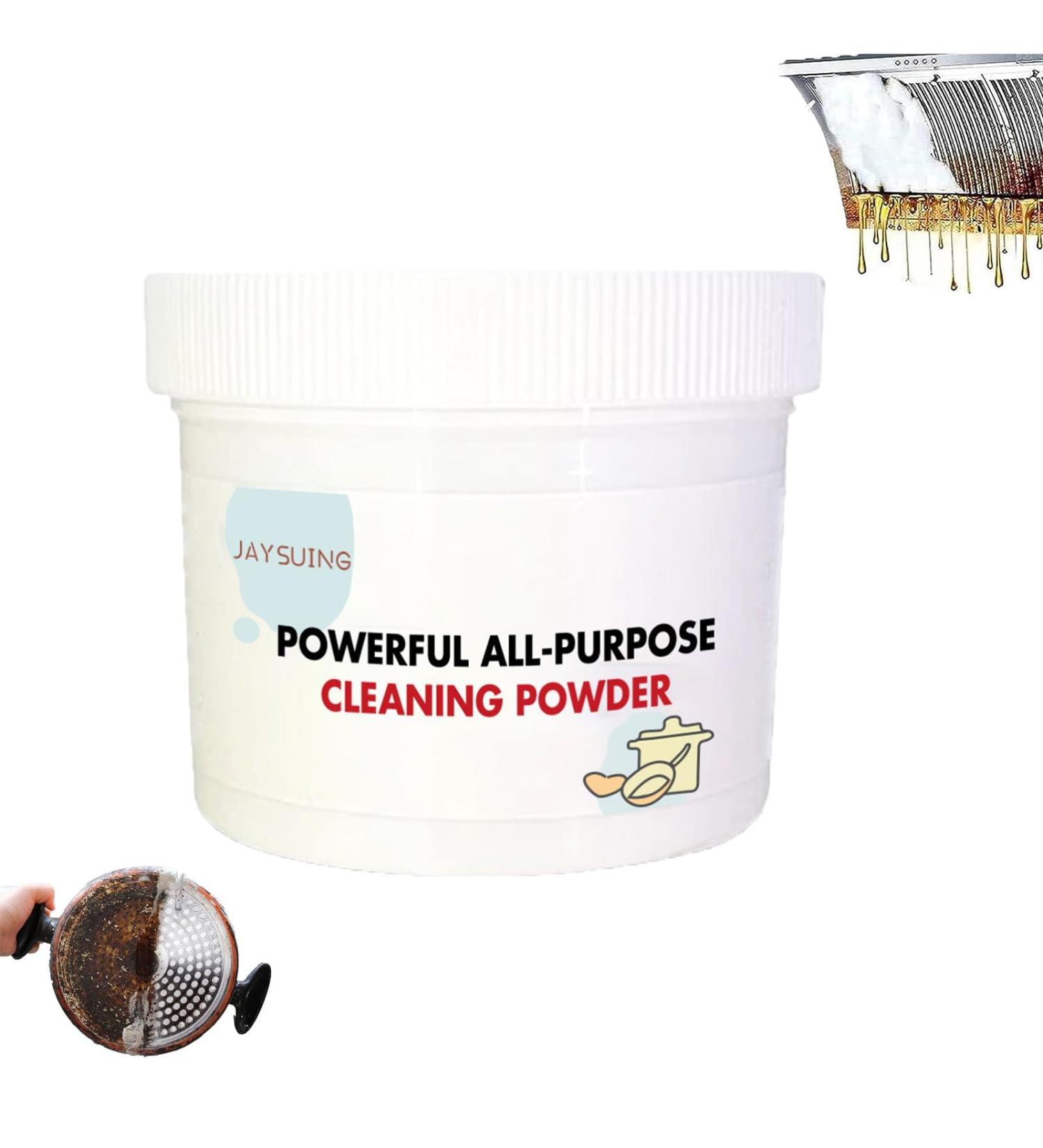 Powerful Kitchen All-Purpose Powder Cleaner Powerful All Purpose Cleaning Powder Multi-Purpose Foam Cleaner Rust Remover Kitchen Instant Cleaning Powder Soak To Clean Greasy Dirt (250g) - Buy Online on GoSupps.com
