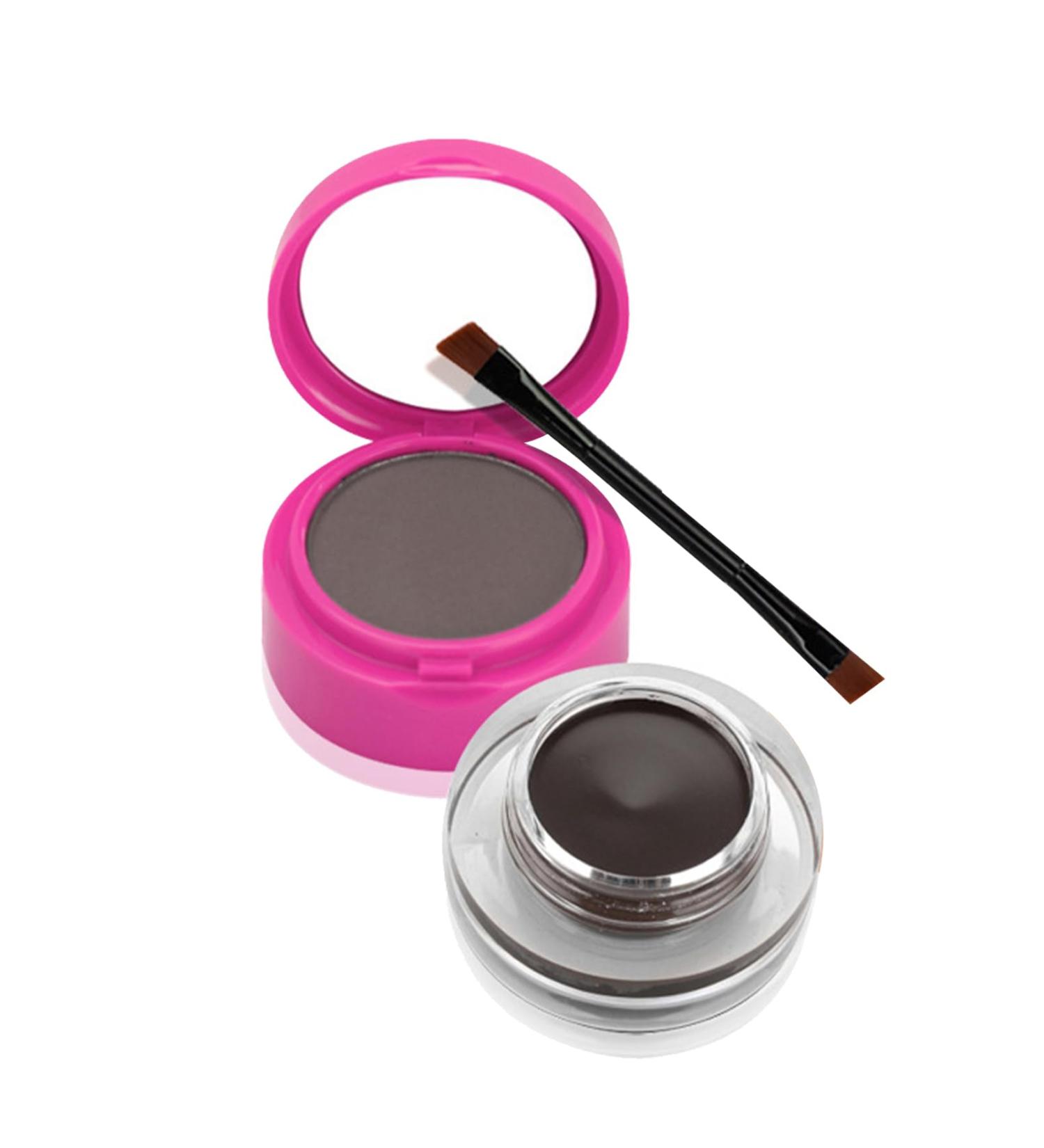 Eyebrow Powder Set - 2 in 1 Stamp Eyebrow Makeup Set - Double Head Waterproof Brow Make Up Kit Brow Contour Kit for Girls Women Pochy 3 - Buy Online on GoSupps.com