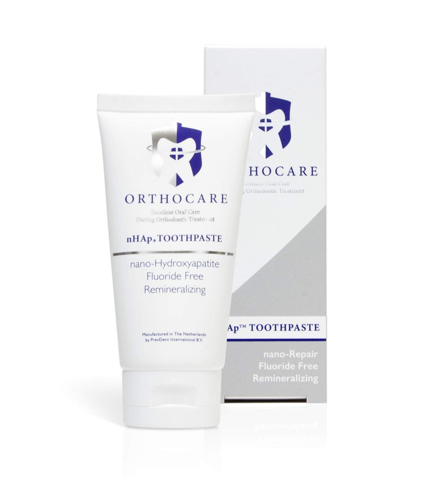 Orthocare Nhap Toothpaste: Ultimate Care for Braces | Prevent White Spots & Enamel Demineralization - Buy Internationally - Buy Online on GoSupps.com