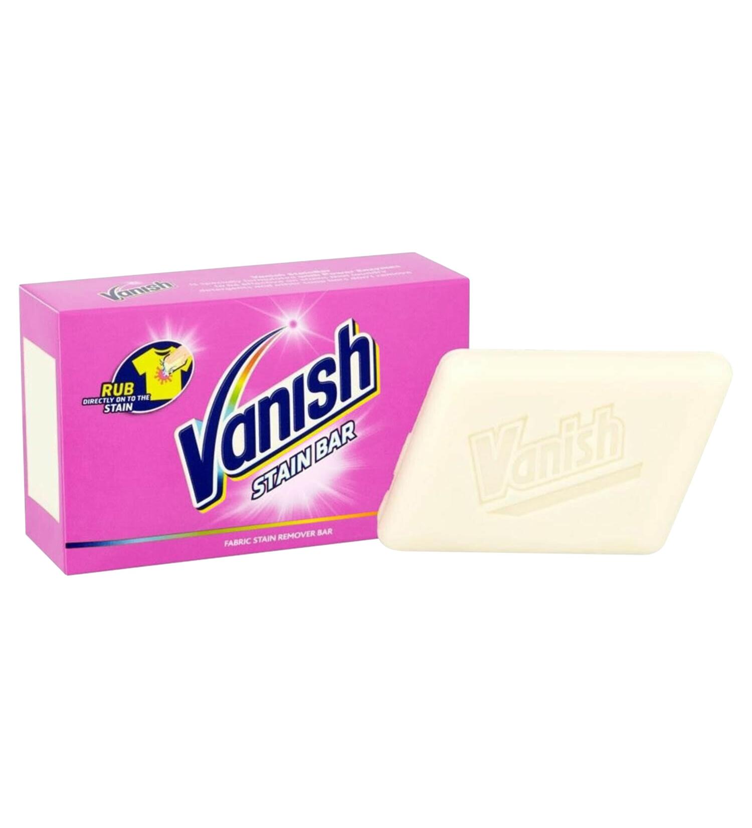 Vanish Fabric Stain Remover Pre-Treat Bar 75g - Multi Stain Remover for Everyday Fabrics - Buy Online on GoSupps.com