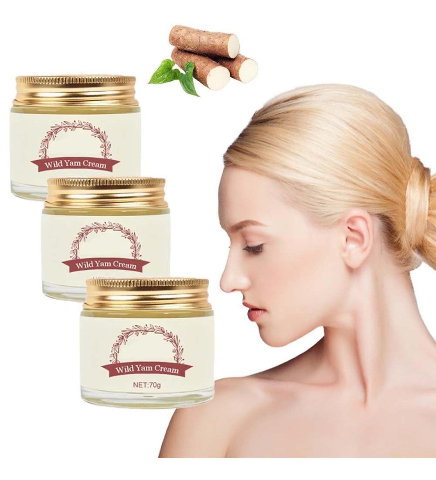 Wild Yam Cream 2024 NEW Hormone Balance for Women 70g Organic Wild Yam Cream for Women Promoting Perimenopause and Menopause Support (3 Pieces) - Buy Online on GoSupps.com