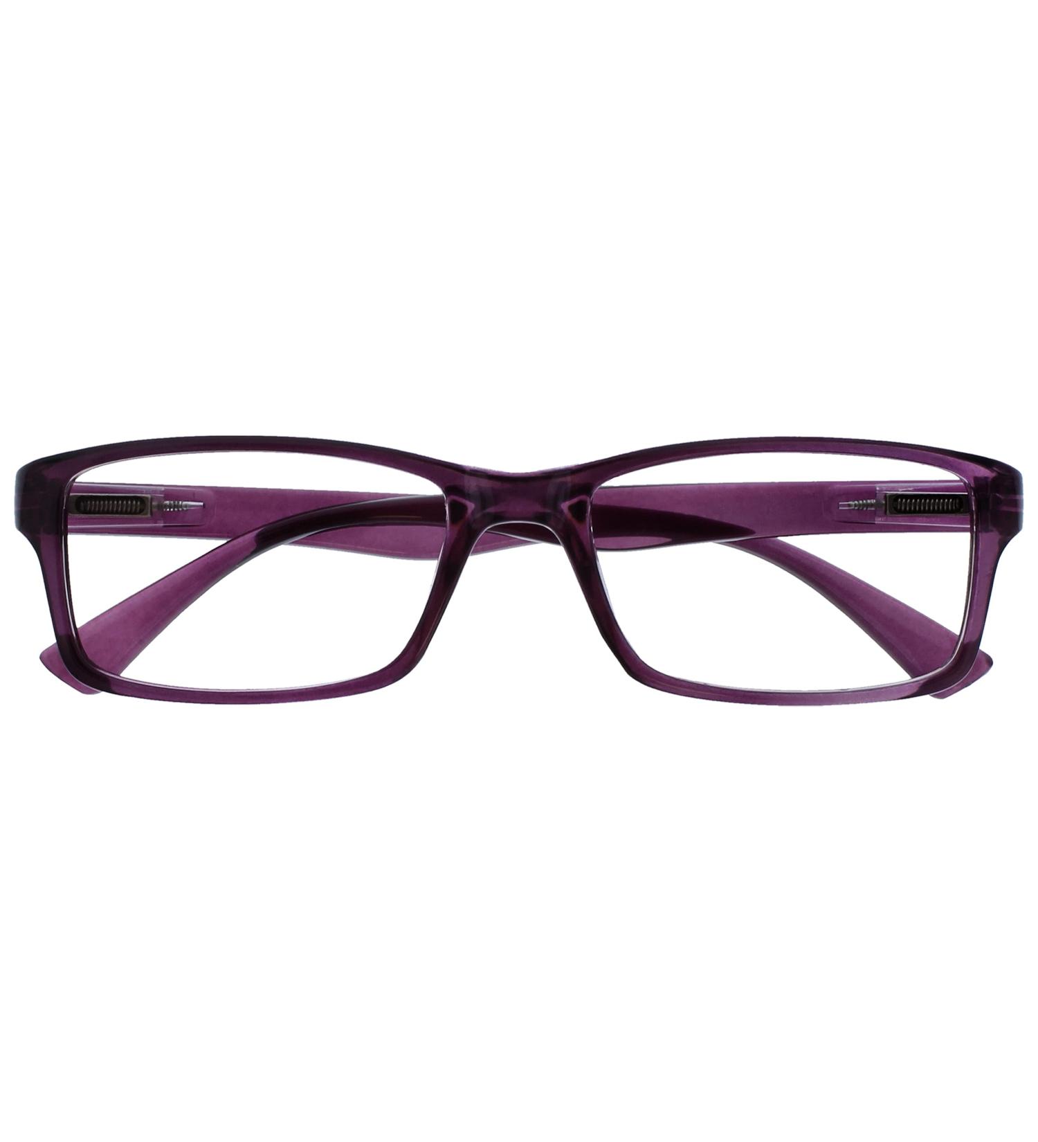 Designer Purple Reading Glasses +1.50 Magnification | Men Women | UV Protection | Reading Glasses Company - Buy Online on GoSupps.com