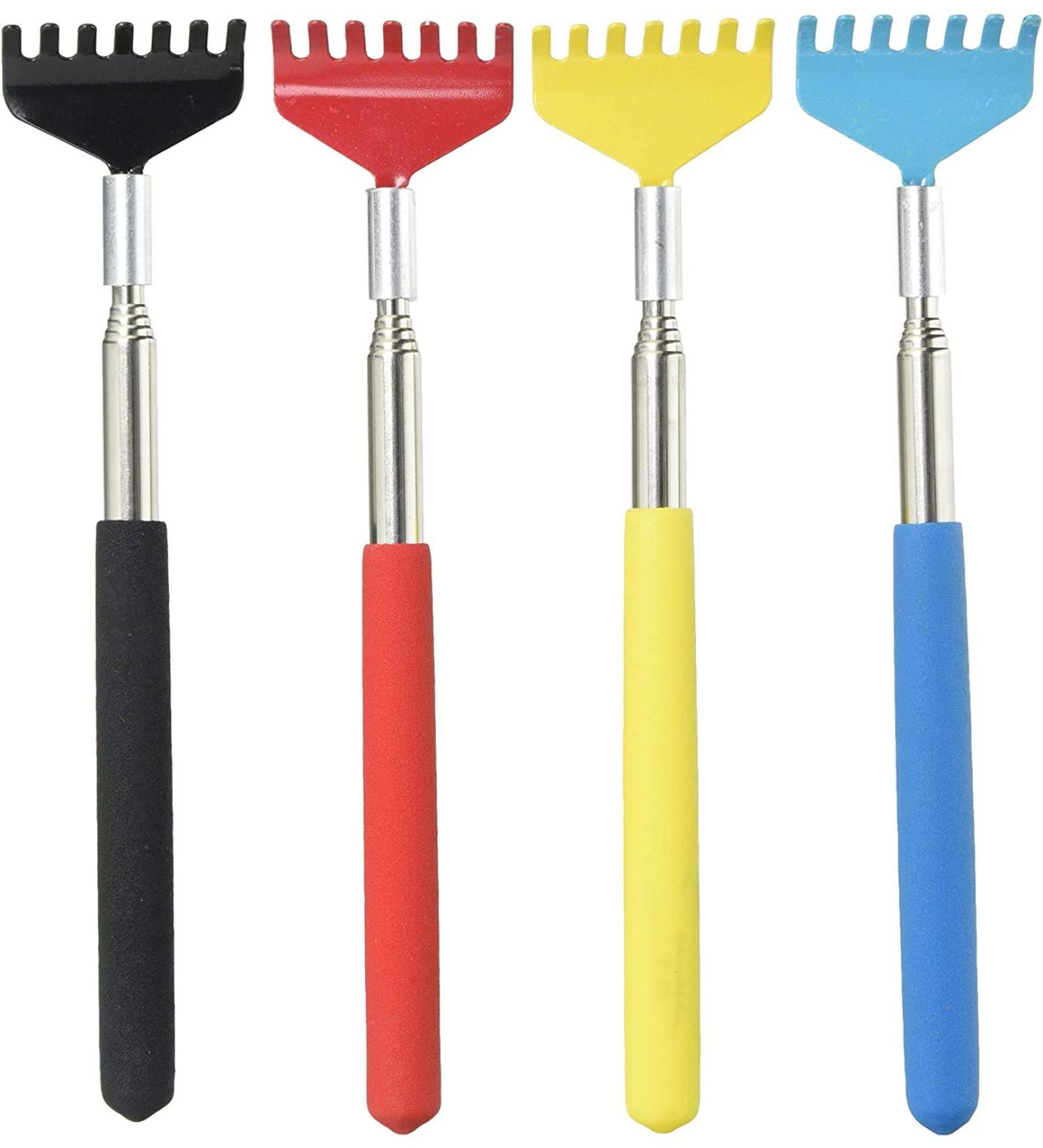 Buy ECHG 4PCs Telescopic Back Scratcher - Extendable Massage Device for Human & Pet Itches | Soft Rubber Racks | International Shipping Available - Buy Online on GoSupps.com
