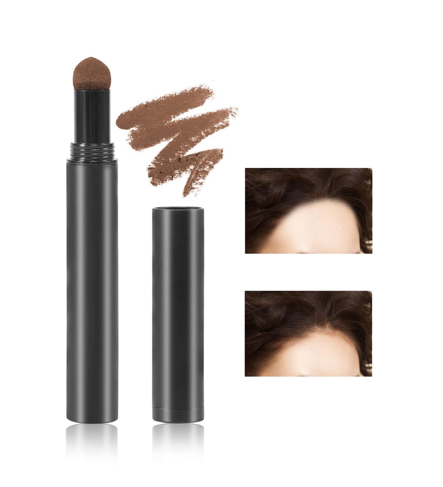 Boobeen Hairline Powder Stick Root Cover - Instant Hair Shadow Concealer for Thinning Hair | Waterproof & Long-lasting Formula - Coffee - Buy Online on GoSupps.com