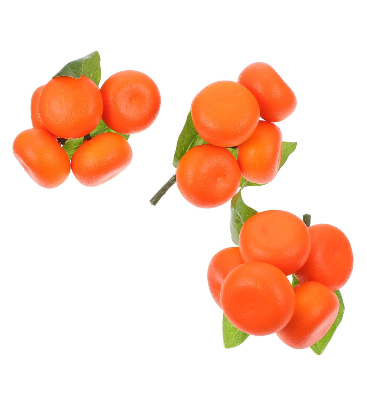 TOPBATHY 3pcs Artificial Orange Foam Fake Fruit Statue - Buy Online on GoSupps.com