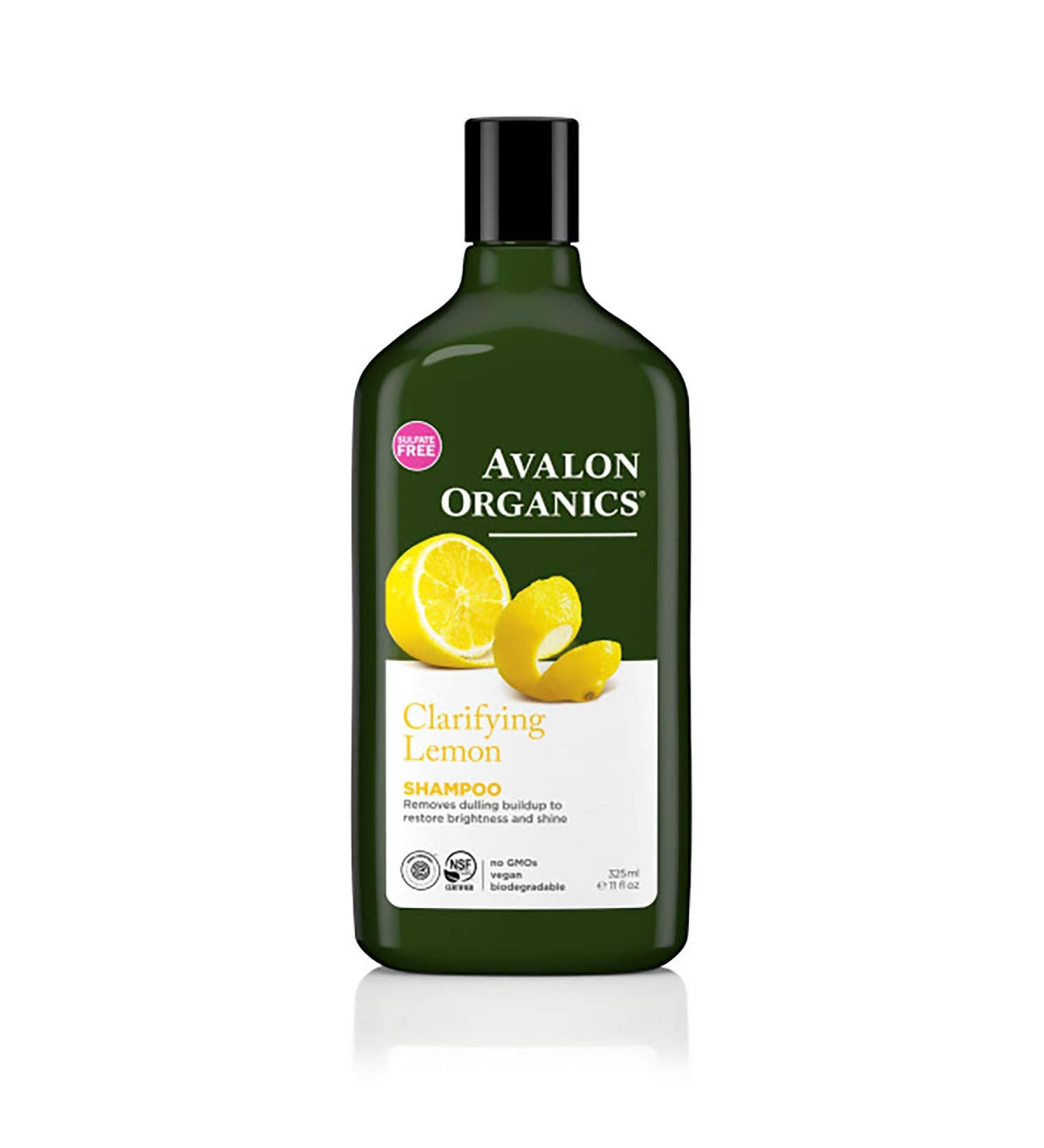 Avalon Organics Clarifying Lemon Shampoo 11 Oz - Natural Hair Care - Buy Online on GoSupps.com