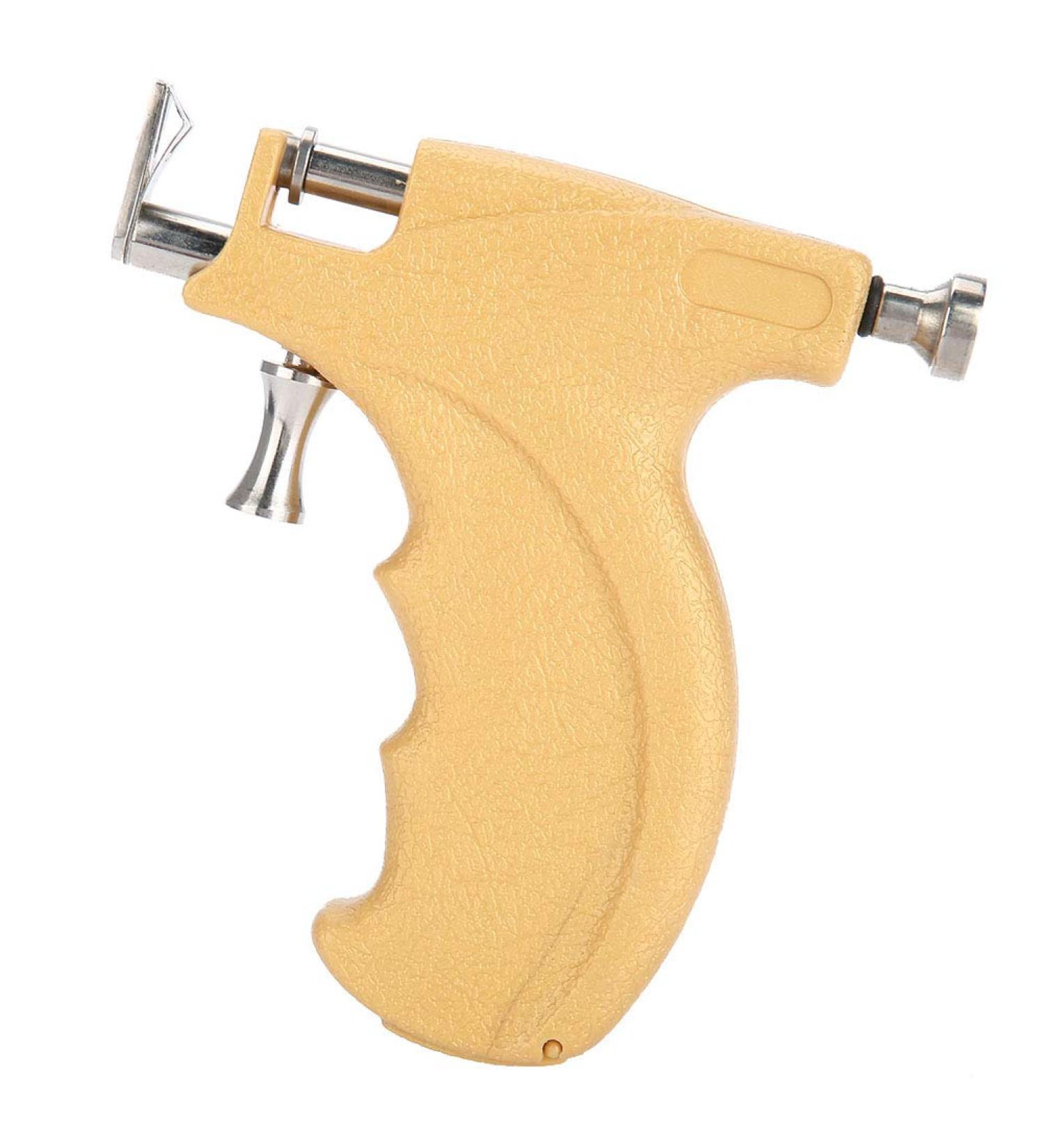 Ear Piercing Tool Set Self Body Piercing Gun Professional Metal Ear Hol Nose Navel Piercing Machines Painless Ear Piercing Gun Kit Tool with 4 Different Size Needles for Salon Home Use - Buy Online on GoSupps.com