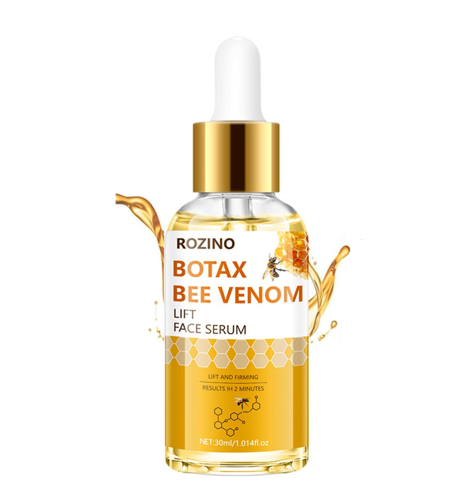 Bee Venom Lifting Face Serum Hydrating & Firming Treatment for Facial Skin Helps Improve Appearance of Sagging Skin Fine Lines & Elasticity Moisturizing & Smoothing Formula (Bee venom) - Buy Online on GoSupps.com