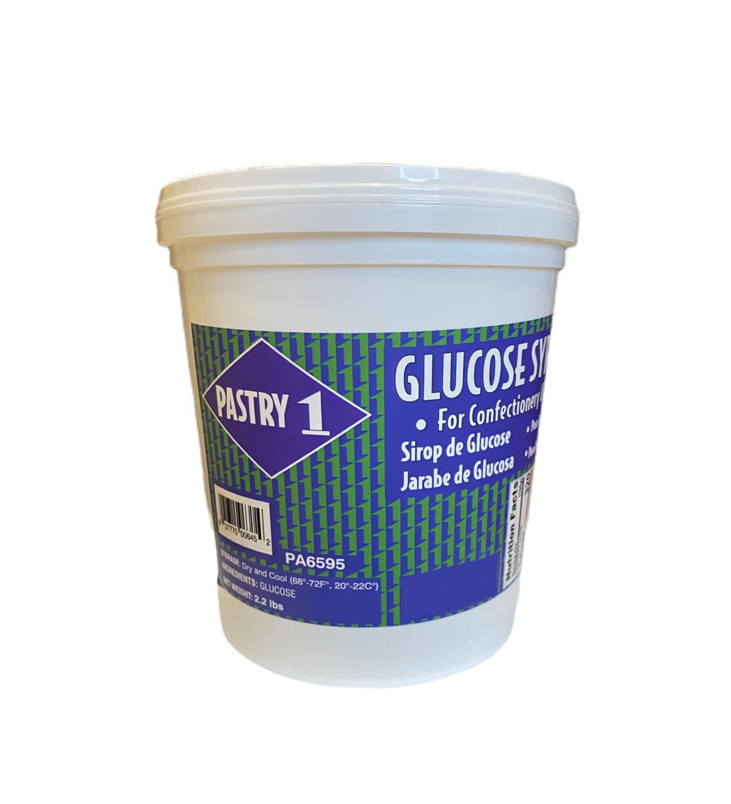 Pastry 1 Glucose Syrup 2.2lb. DE(dextrose equivalent) Rating Of 45-49. GMO Free  Trans Fat Free Liquid Glucose In A Resealable Plastic Pail. Glucose - Buy Online on GoSupps.com