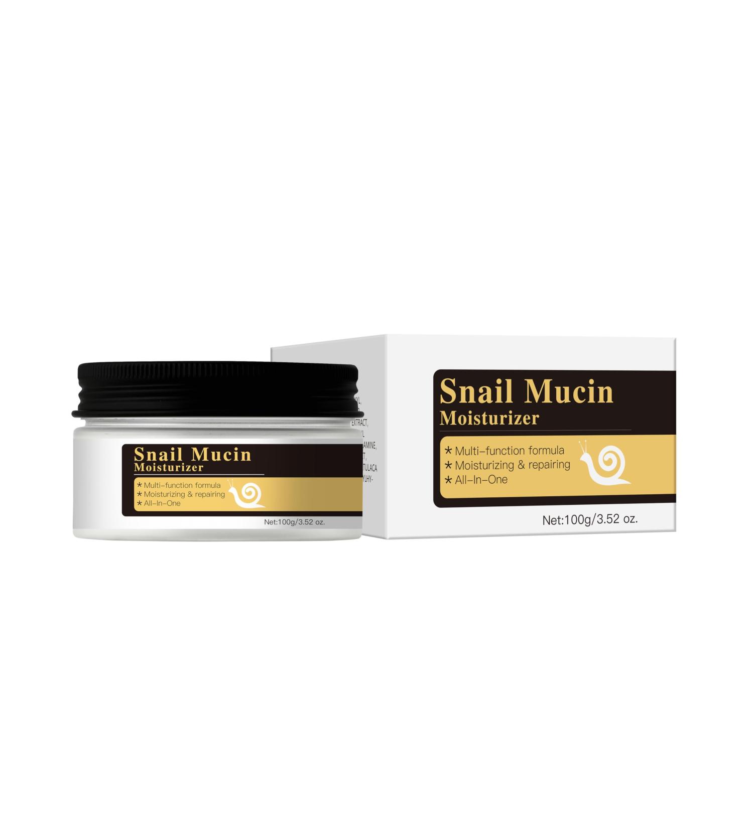 Korean Skincare Snail Cream - Hydrating Face Moisturiser for Women - Repair & Soothe Dry Skin with Snail Mucin Serum - Deep Moisture and Anti-Aging Effects - All in One Face Cream 3.53 oz/100g - Buy Online on GoSupps.com