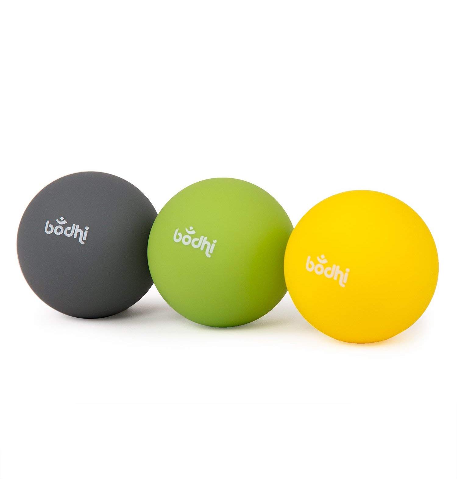 Bodhi Fascia Set - 3 Flexible Massage Balls for Whole Body Self-Massage | 6.5 cm Diameter - Buy Online on GoSupps.com