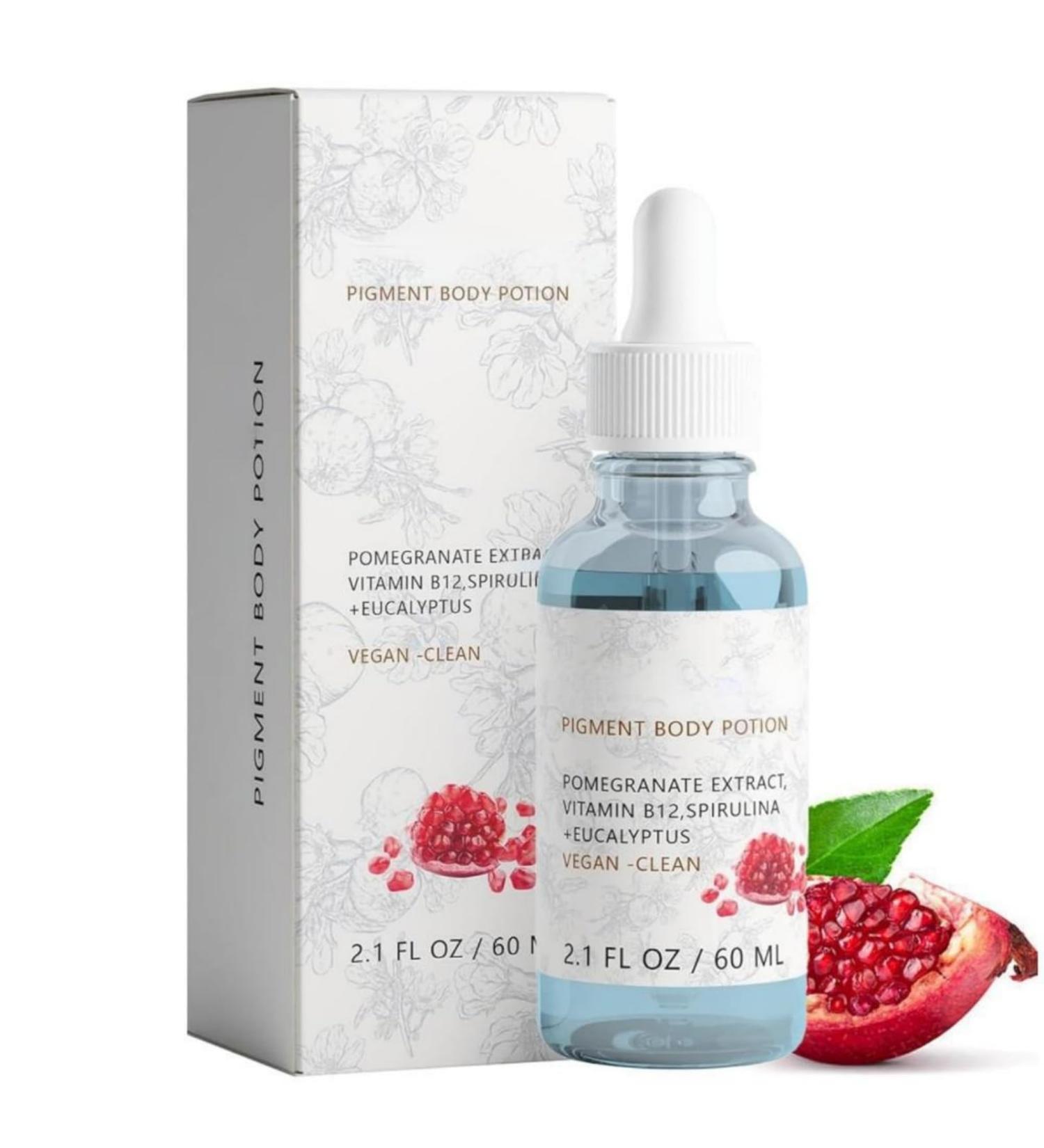 Potion corporelle pour le traitement des pigments s rum liquide l ger pour les cicatrices potion corporelle pour le traitement des cicatrices s rum visage absorption rapide (60 ml/2.1 oz) - Buy Online on GoSupps.com