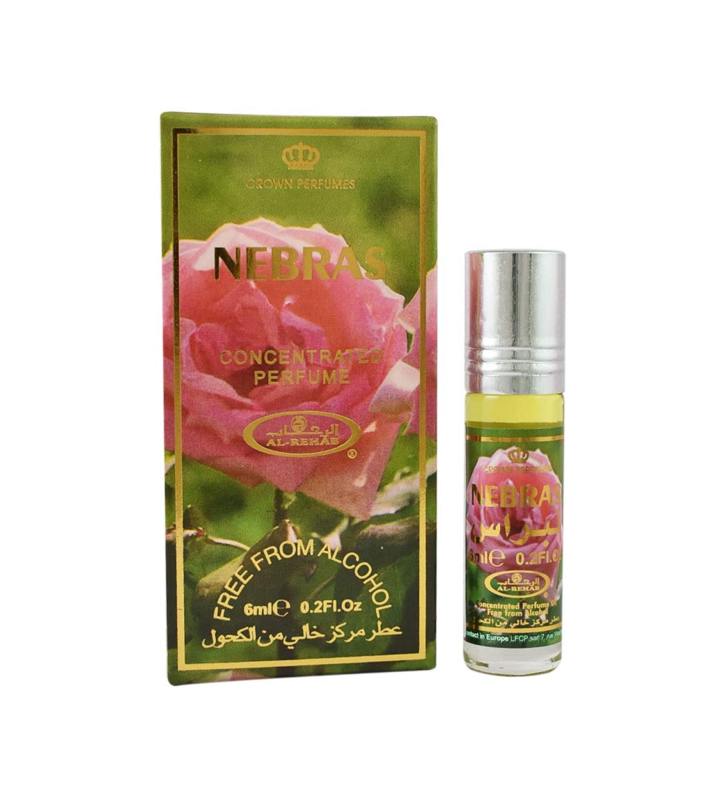 Nebras - 6ml (.2 oz) Perfume Oil by Al-Rehab (Crown Perfumes)