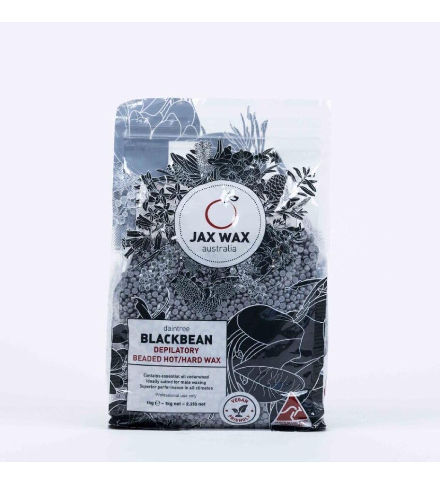 Hard Wax Daintree Blackbean 2.2lbs - Ideal for Male Waxing Stubborn Hair & Sandalwood Fragrance | International Shipping Available - Buy Online on GoSupps.com