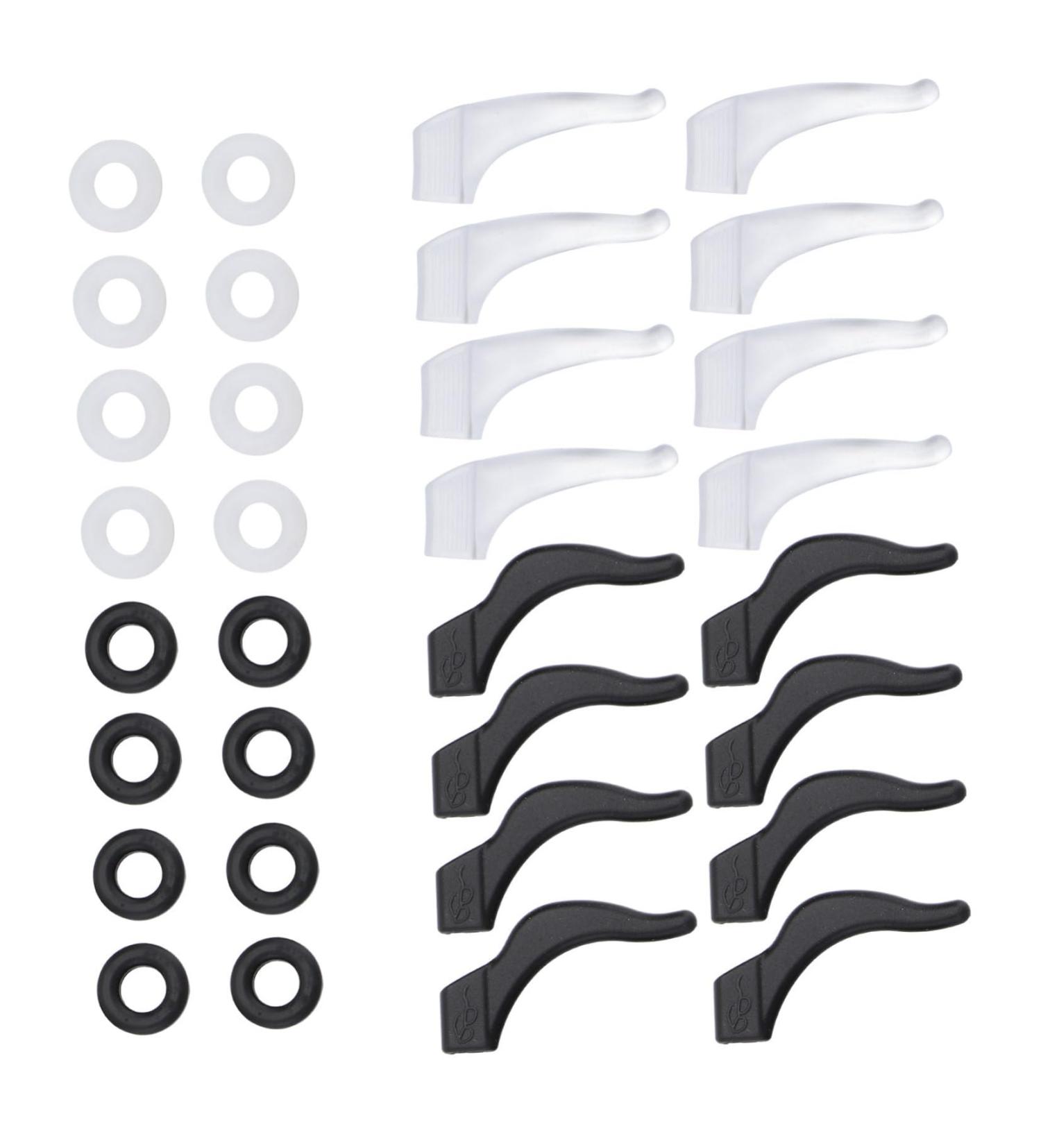 Gleavi 32PC Anti-Slip Glasses Frame Covers | Soft Silicone Replacement Tips & Ear Hooks - White 6x5cm - Buy Online on GoSupps.com