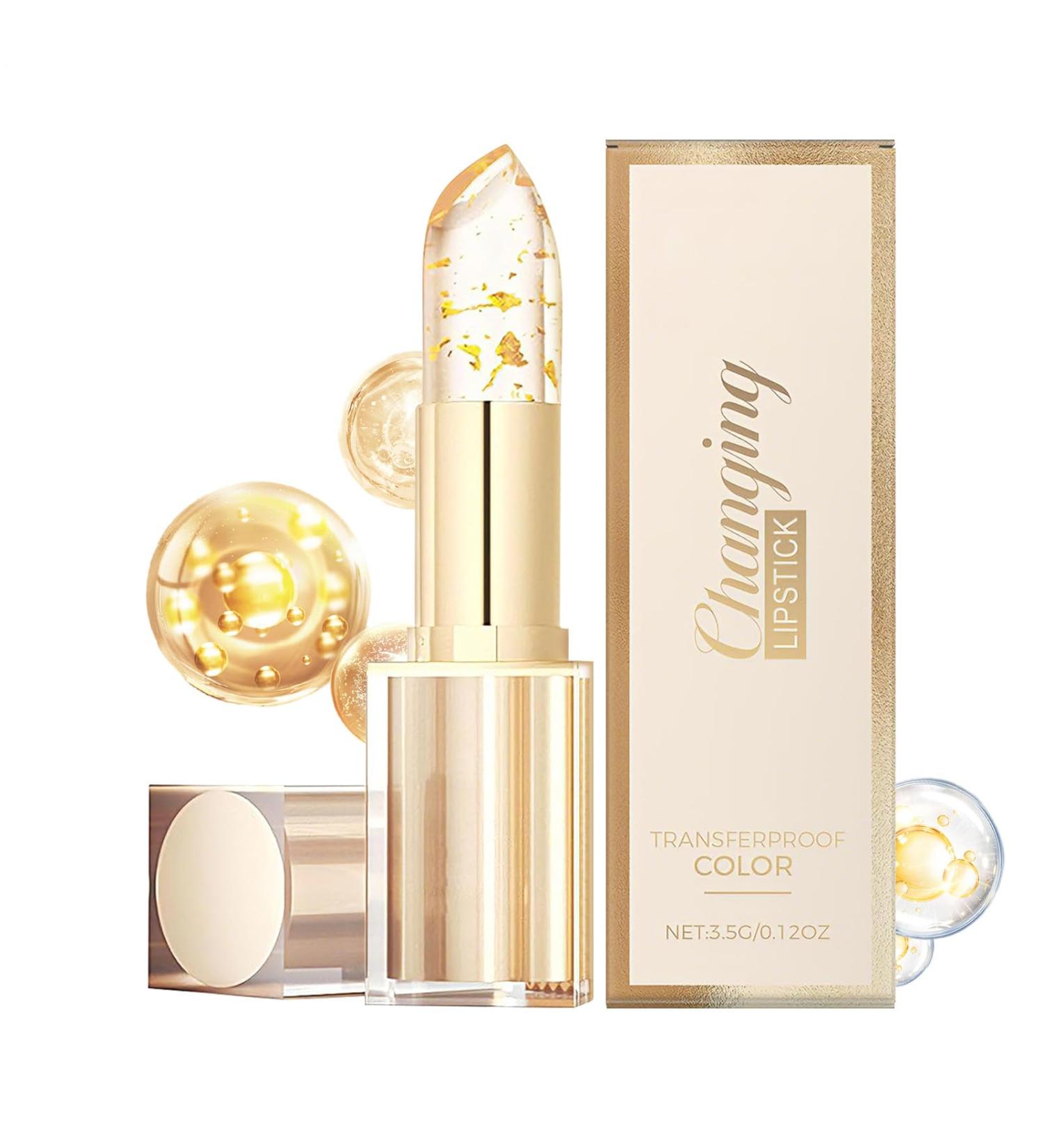  G n rique Color Changing Lipstick - 3.5G | Gold Foil Lipstick | PH Adjusting Stick PH Adjusting Stickstick | Gentle Application While Providing Plumping And Tinting Effects  - Buy Online on GoSupps.com