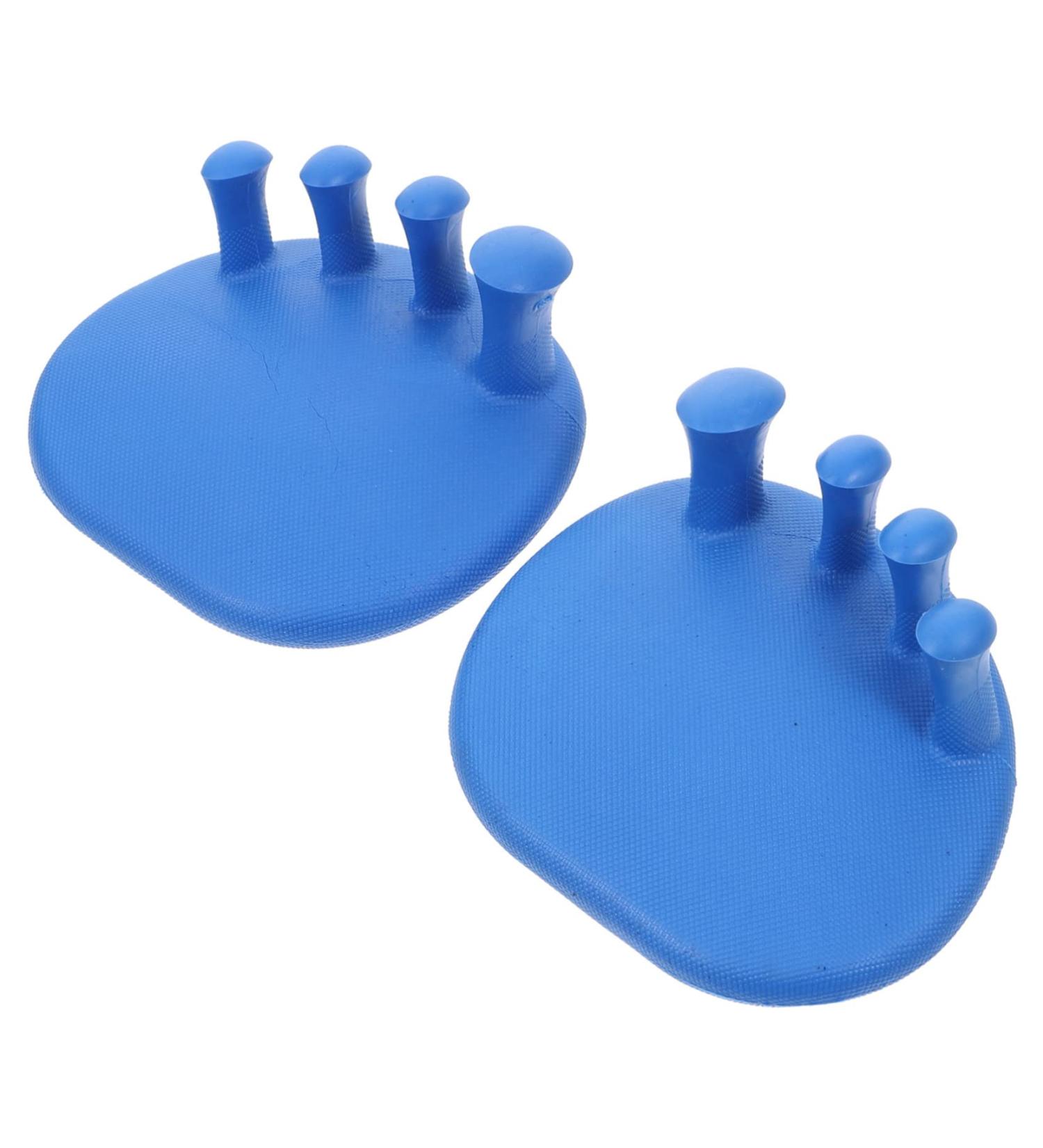 BESPORTBLE Arch Trainer Exercise Tools - Toe Correctors, Bunions Straighteners & Hallux Valgus Gel Protector - Blue (1 Pair) - Buy Online on GoSupps.com