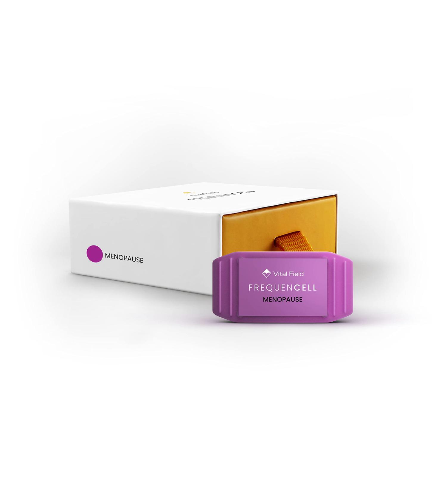 Menopause FrequenCell | Wearable Frequency Therapy - Natural Relief from Hot Flushes Insomnia & Discomfort - Buy Online on GoSupps.com