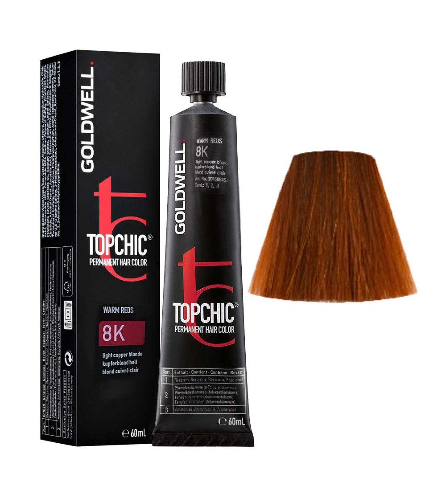 Goldwell Topchic 8K kupferblond hell 8K - kupferblond hell 1 pieces (1Pack)