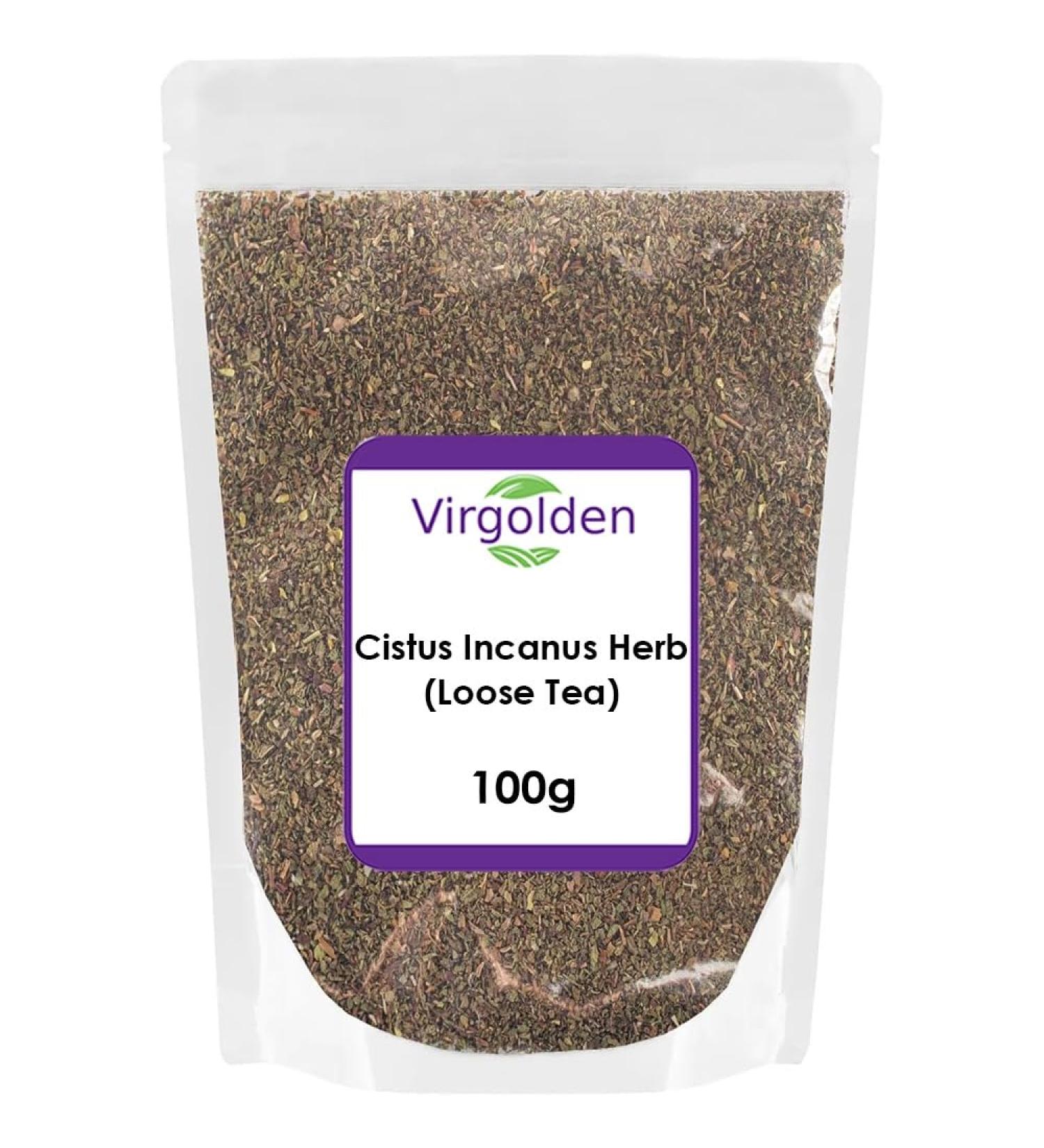 Cistus Incanus Herb (Loose Tea) 100g by Virgolden